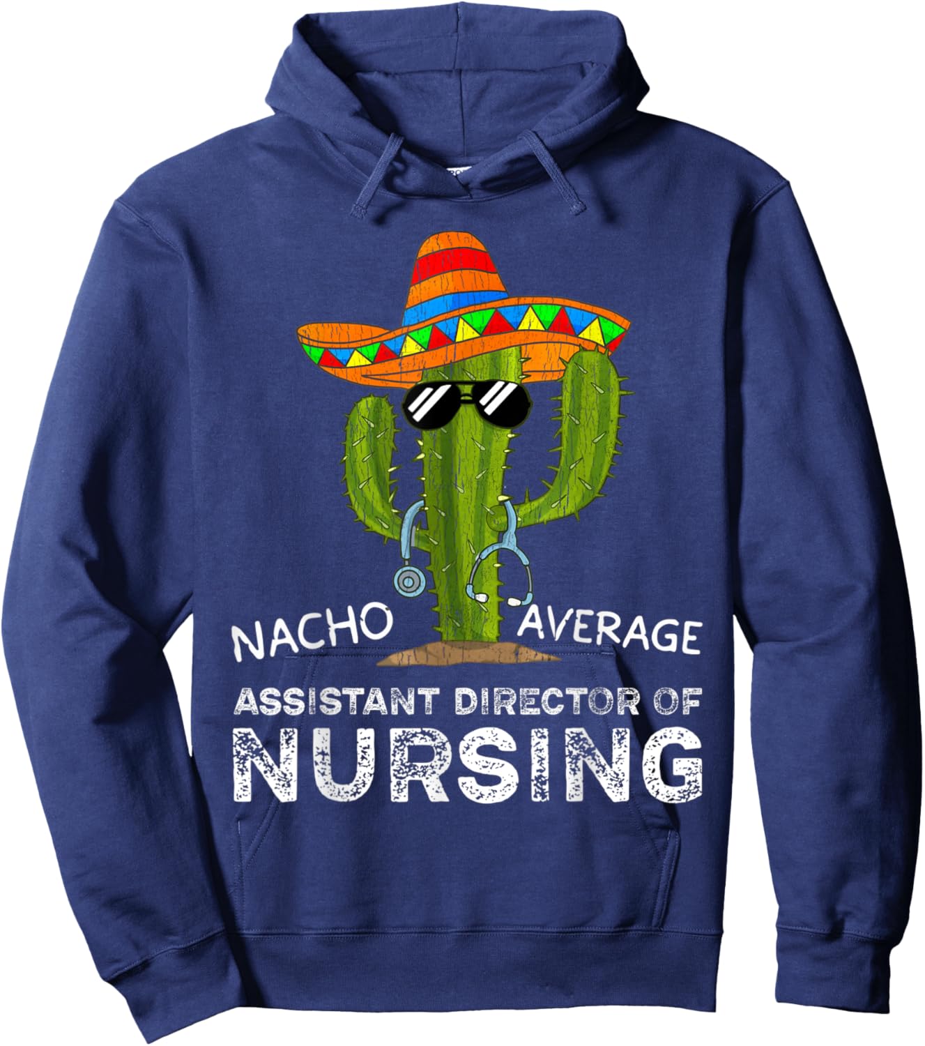Funny Assistant Director of Nursing Nurse Director Hoodie - Hoodie | Navy