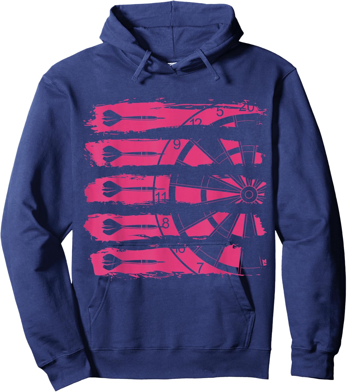 The Cool Dart Player Darts Hoodie - Hoodie | Navy