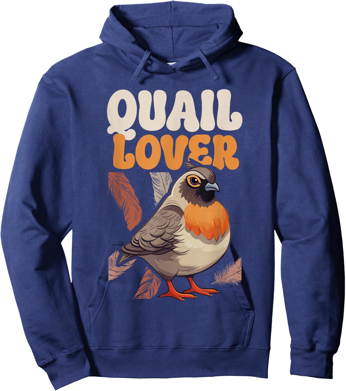 Quail Lover - Quail Breeder Quail Owner Hoodie - Hoodie | Navy