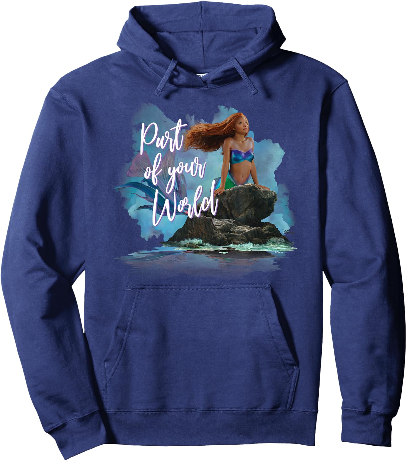 Little Mermaid - Part Of Your World Hoodie - Hoodie | Navy