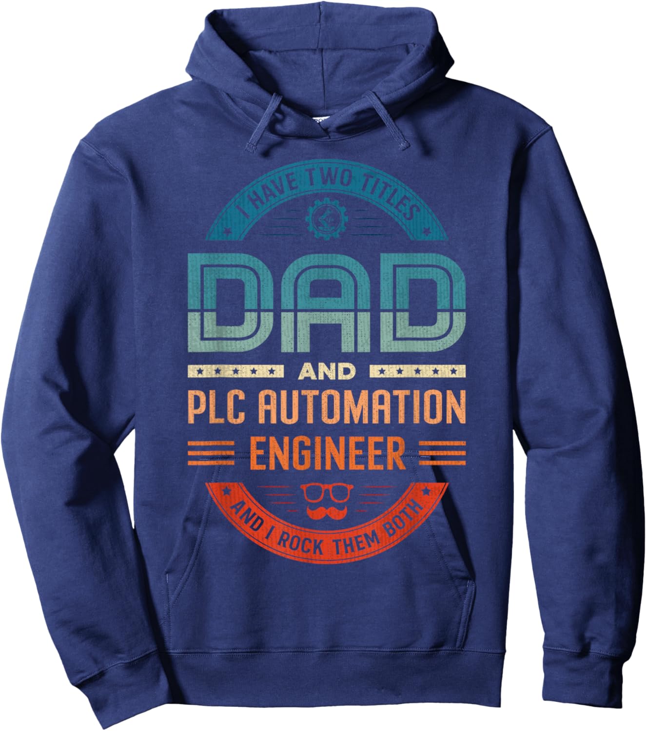 Controls Engineer HMI PLC Programmer PLC Automation Engineer Hoodie - Hoodie | Navy