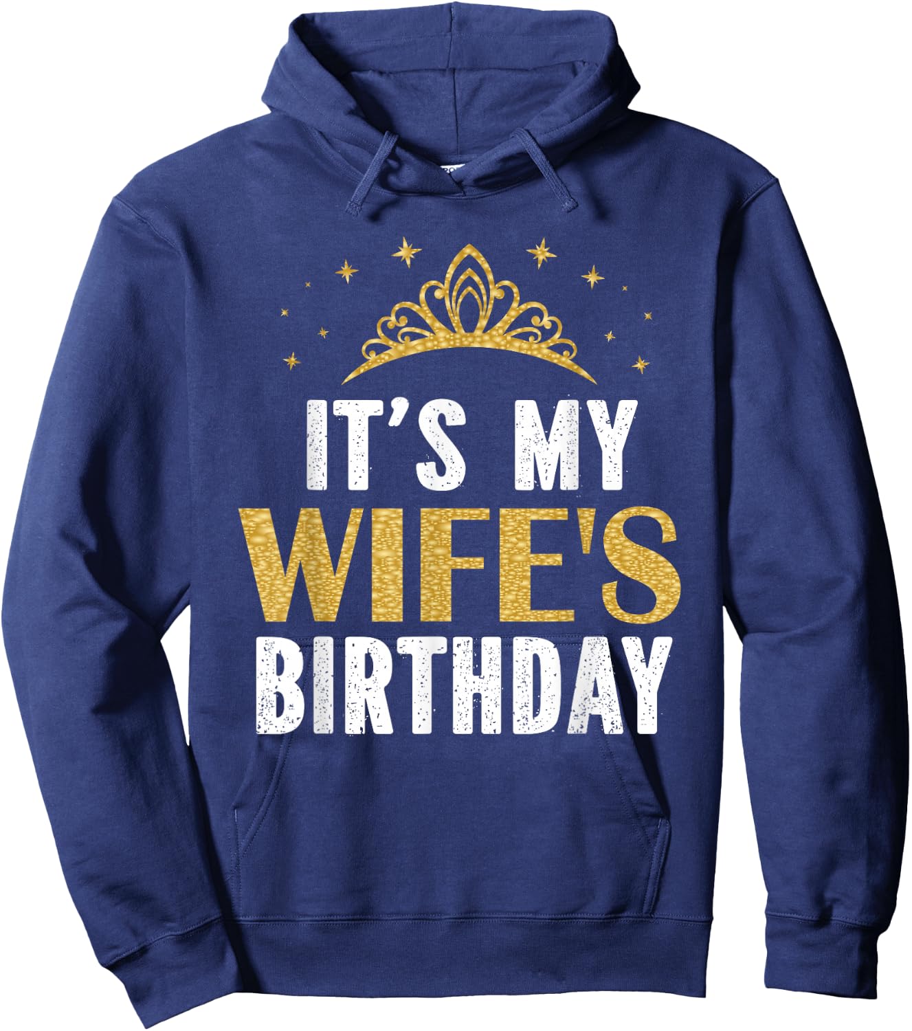 It's My Wife's Birthday Party Family Matching Hoodie - Hoodie | Navy