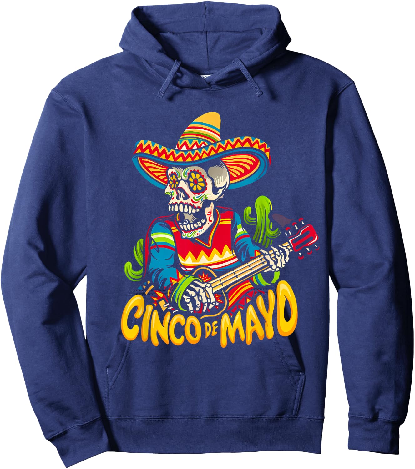 Cinco De Mayo Mexican Lets Fiesta 5 De Mayo Women Men Hoodie - Hoodie | Navy