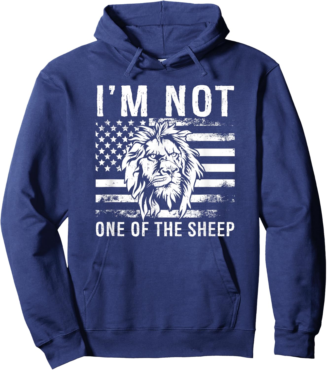 I Am Not One Of The Sheep Hoodie - Hoodie | Navy