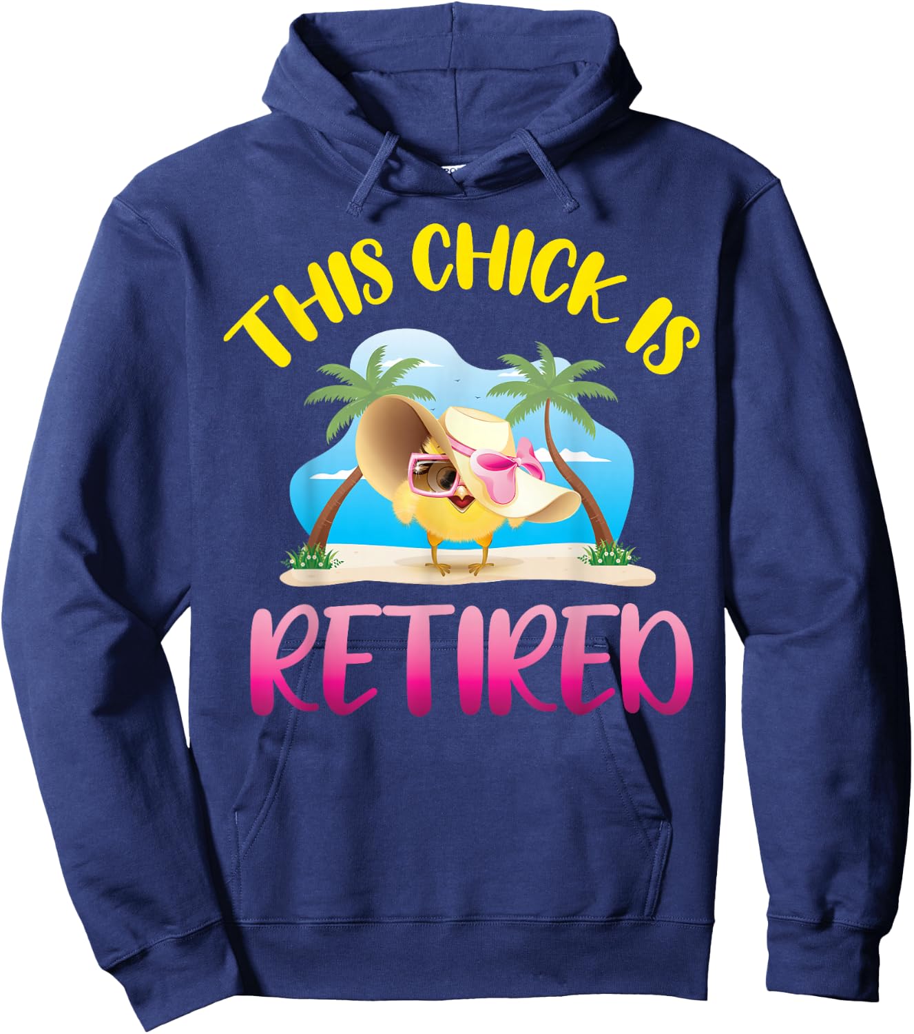 This Chick is Retired Hoodie - Hoodie | Navy