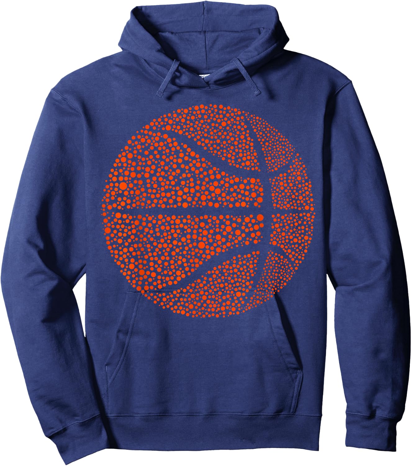 Cute Polka Dot Basketball Lover Player International Dot Day Hoodie - Hoodie | Navy