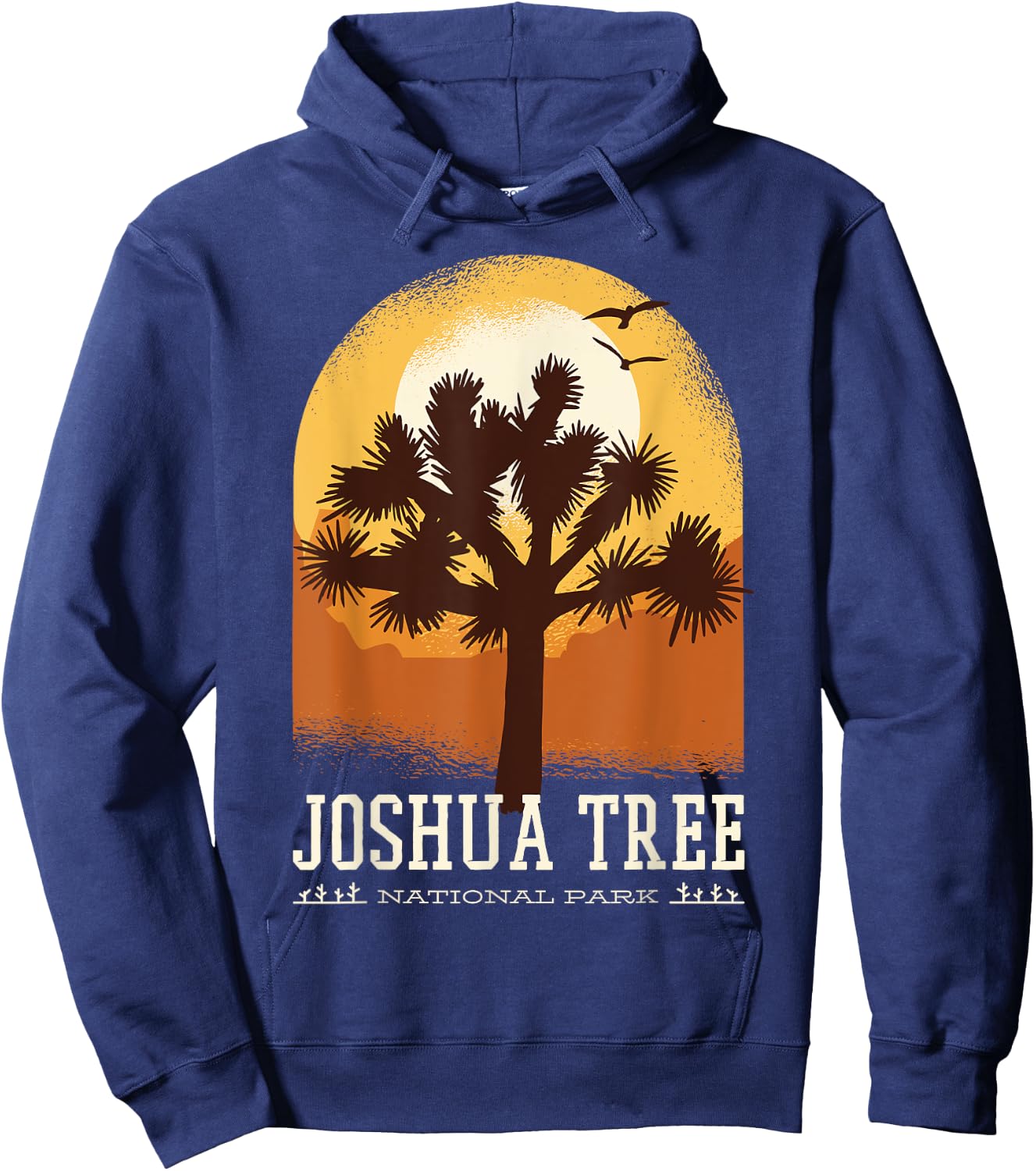 California Joshua Tree National Park 1994 Hoodie - Hoodie | Navy