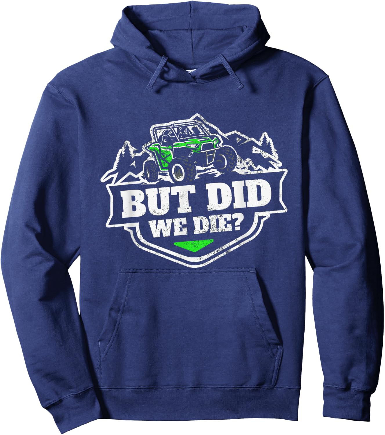 Funny Off-Roading ATV UTV Rock Crawling Off Road Vehicle Hoodie - Hoodie | Navy