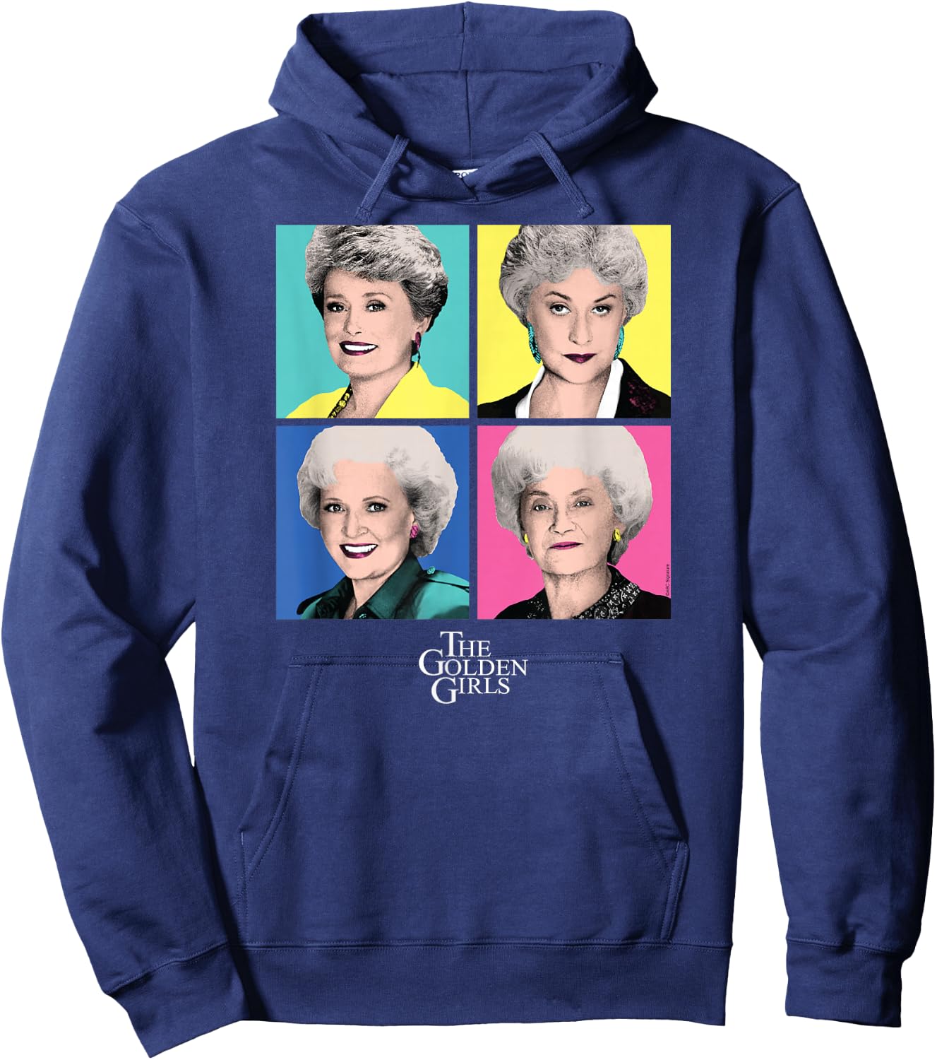 The Golden Girls - Group Pop Art Hoodie - Hoodie | Navy