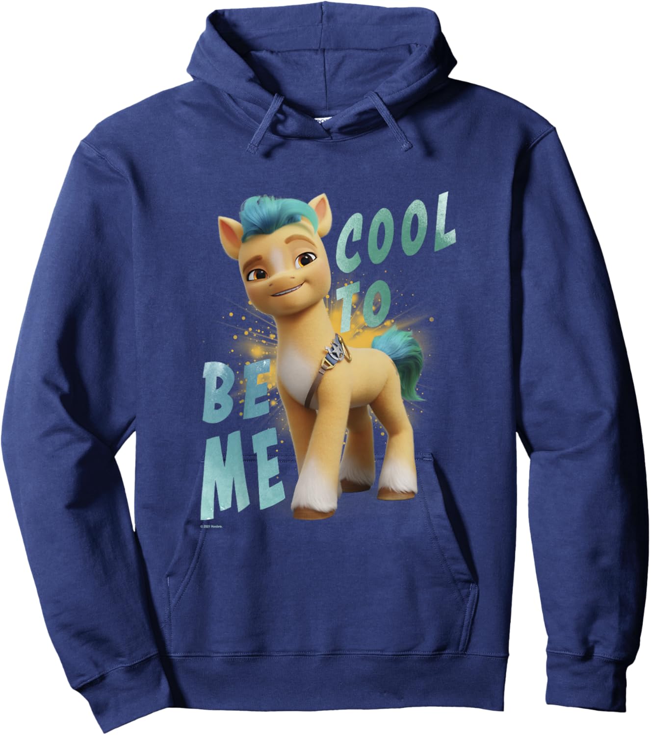 Kids My Little Pony: A New Generation Hitch Cool to Be Me Hoodie - Hoodie | Navy