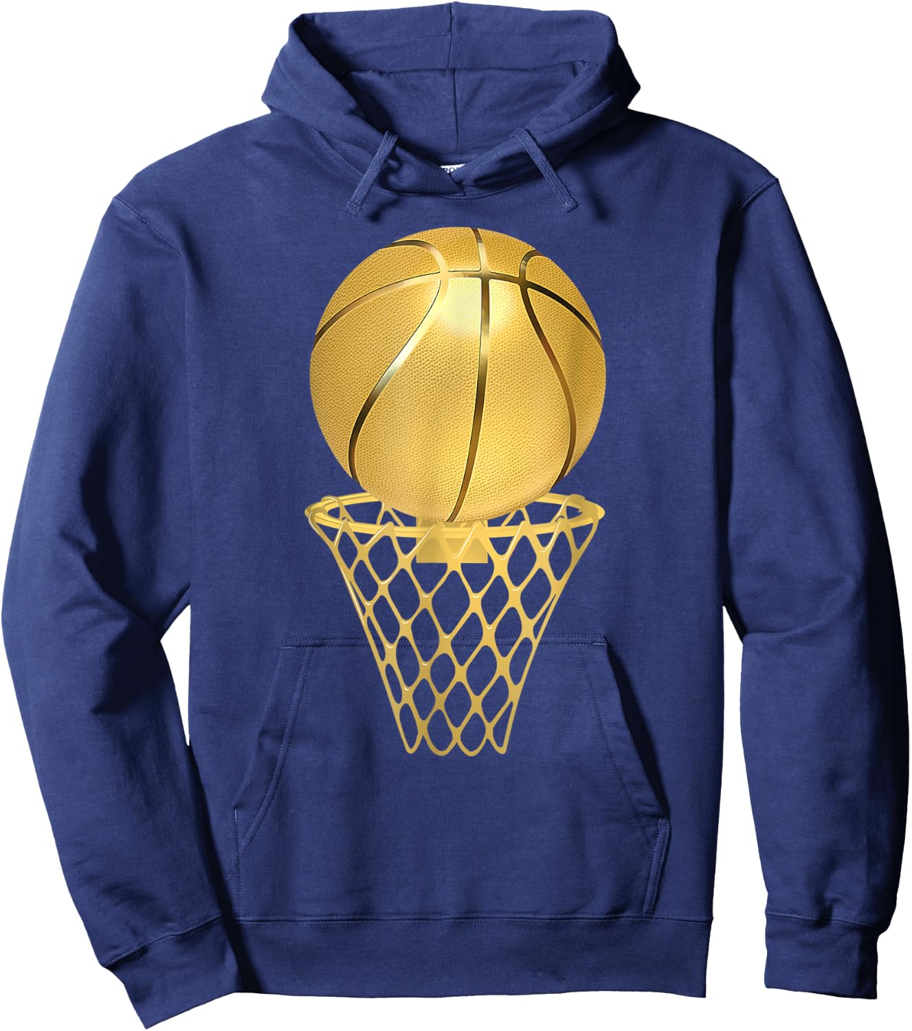 Basketball Player - Trophy Game Coach Sports Lover Hoodie - Hoodie | Navy