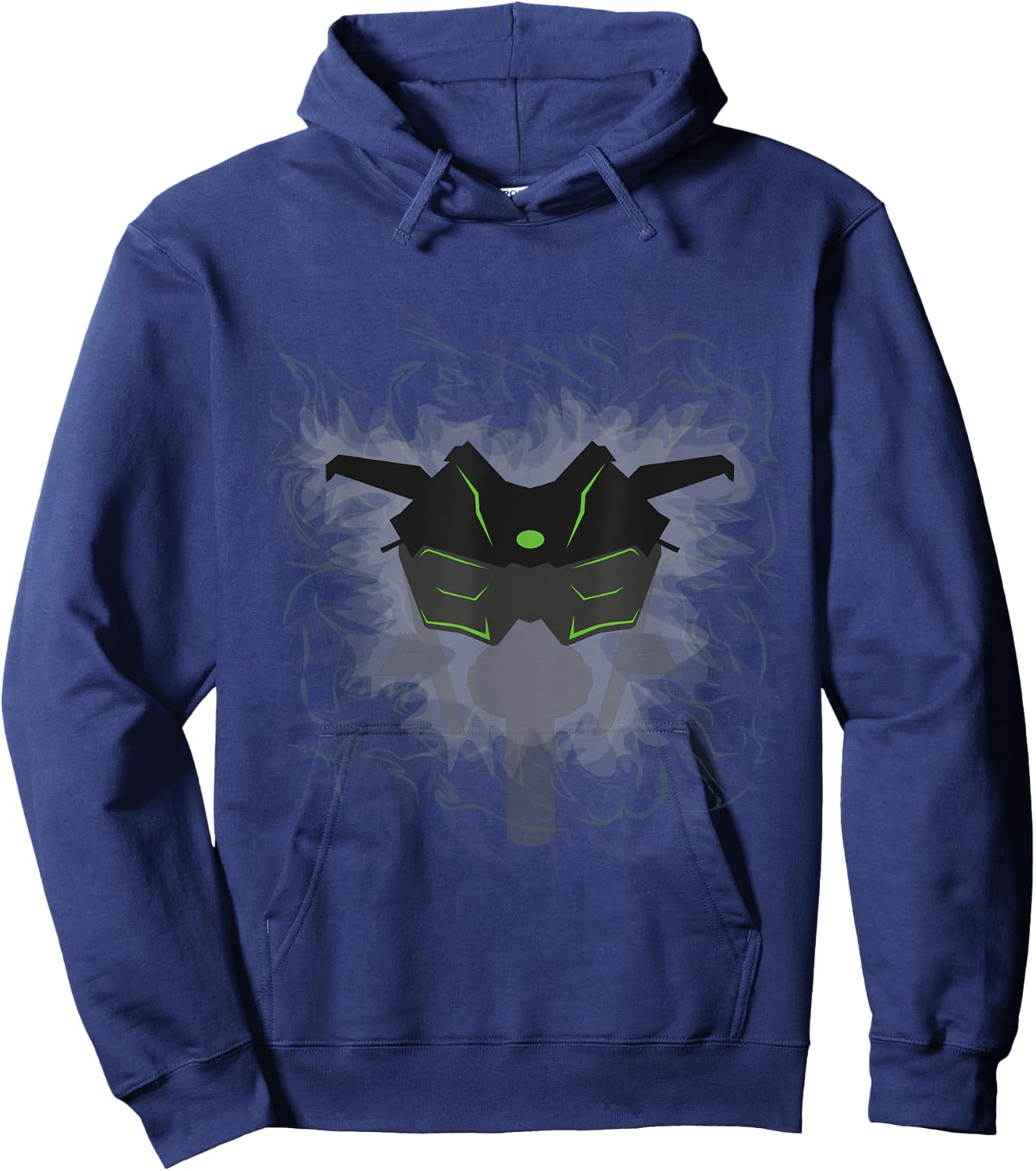 Kawa H2R | Motorcycle Hoodie - Hoodie | Navy