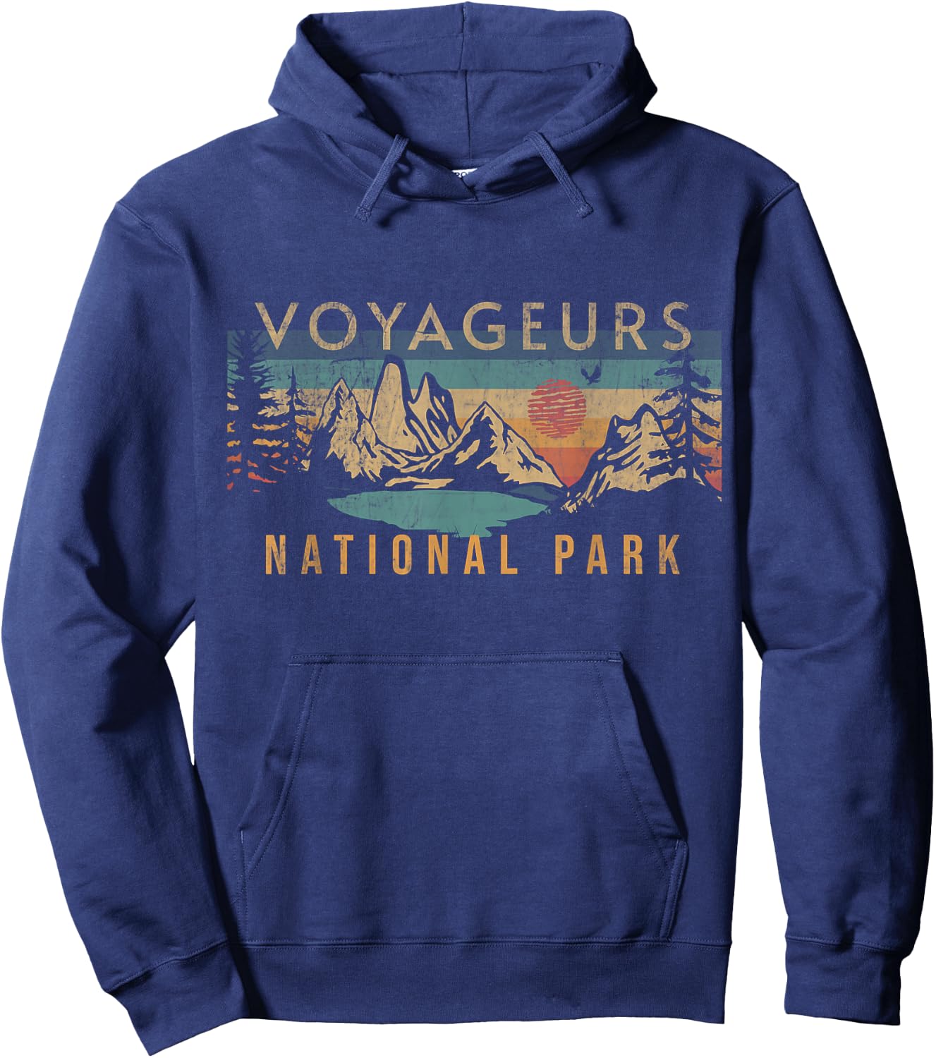 Voyageurs National Park Hoodie - Hoodie | Navy