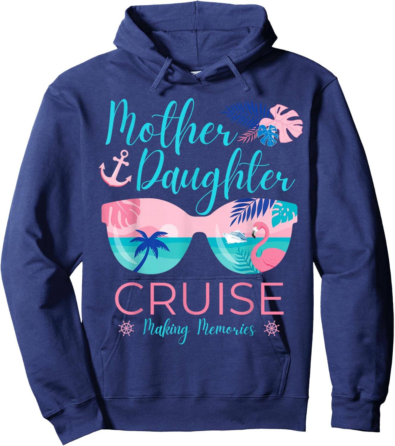 Mother Daughter Cruise Trip Matching Cruising Squad Hoodie - Hoodie | Navy