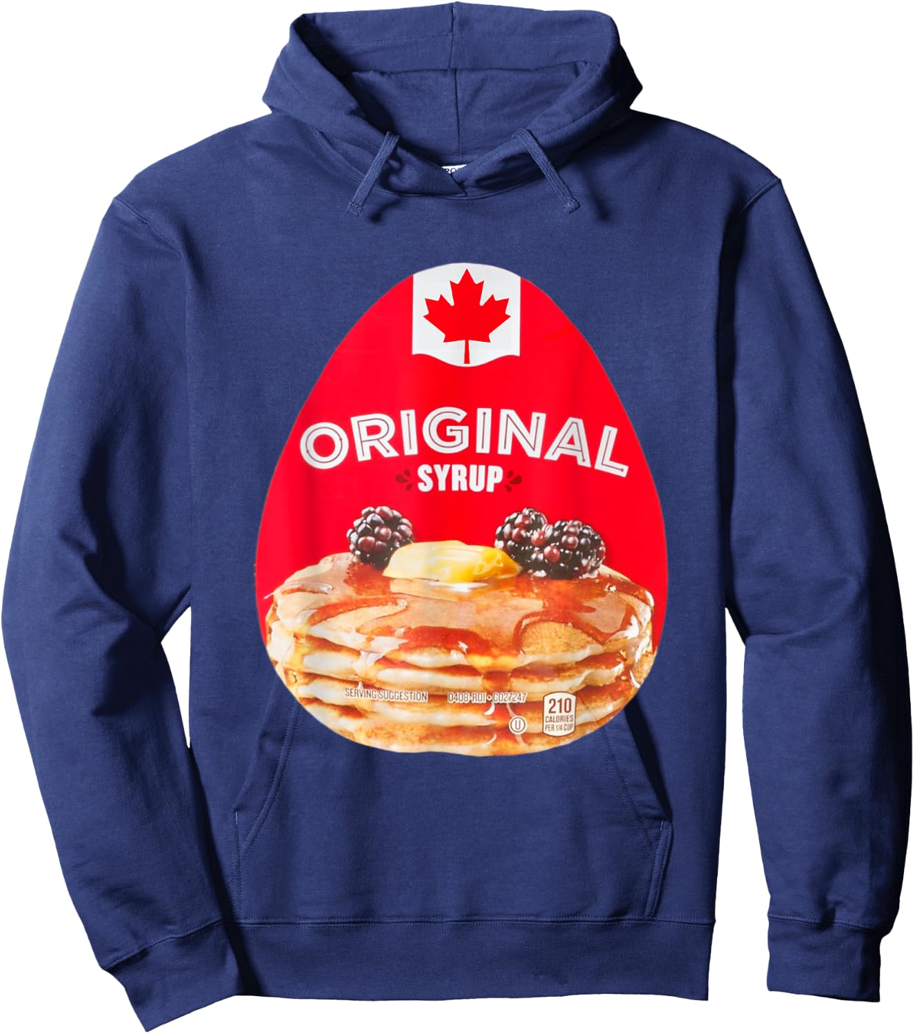 Maple Syrup Halloween 2022 Costume Matching Couple Hoodie - Hoodie | Navy