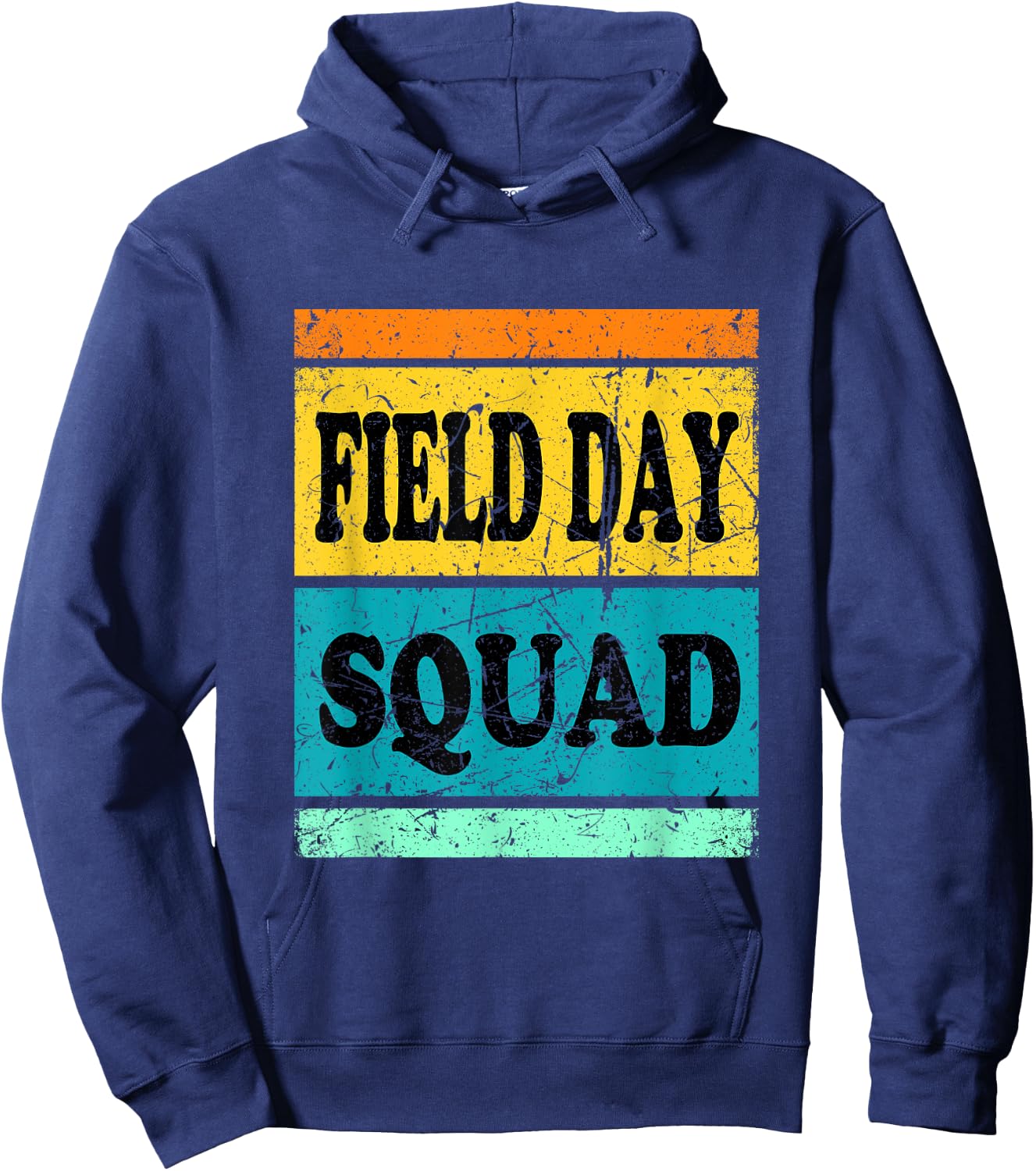 Field Day Shirt 2022 Class 2028 2035 2036 Art Kids School Hoodie - Hoodie | Navy