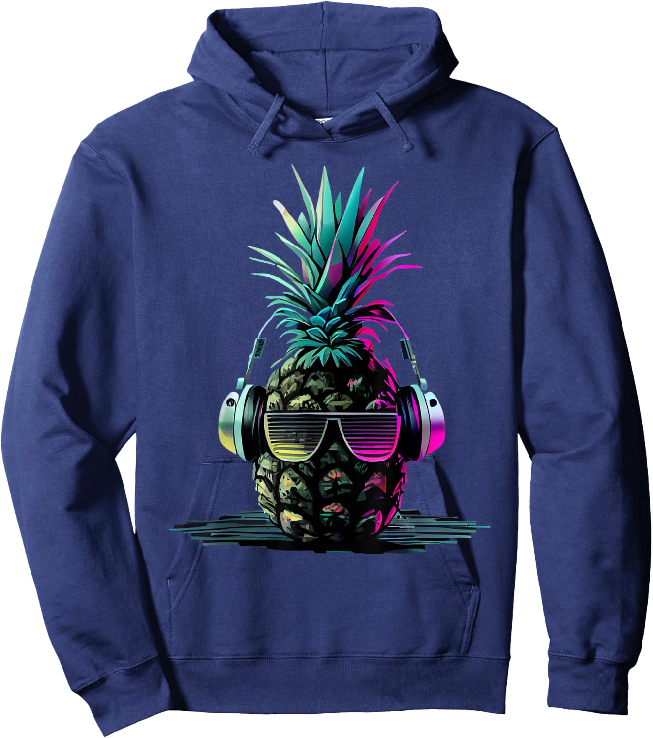 EDM Music Rave Festival Techno Hoodie - Hoodie | Navy