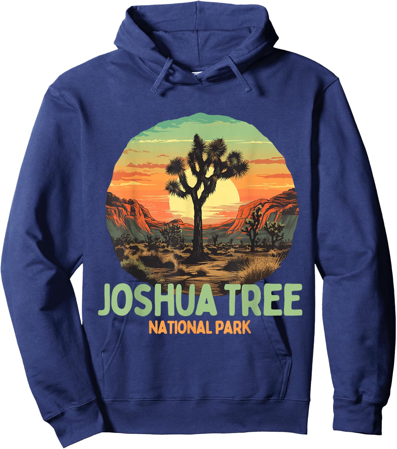 Joshua Tree National Park Hoodie - Hoodie | Navy