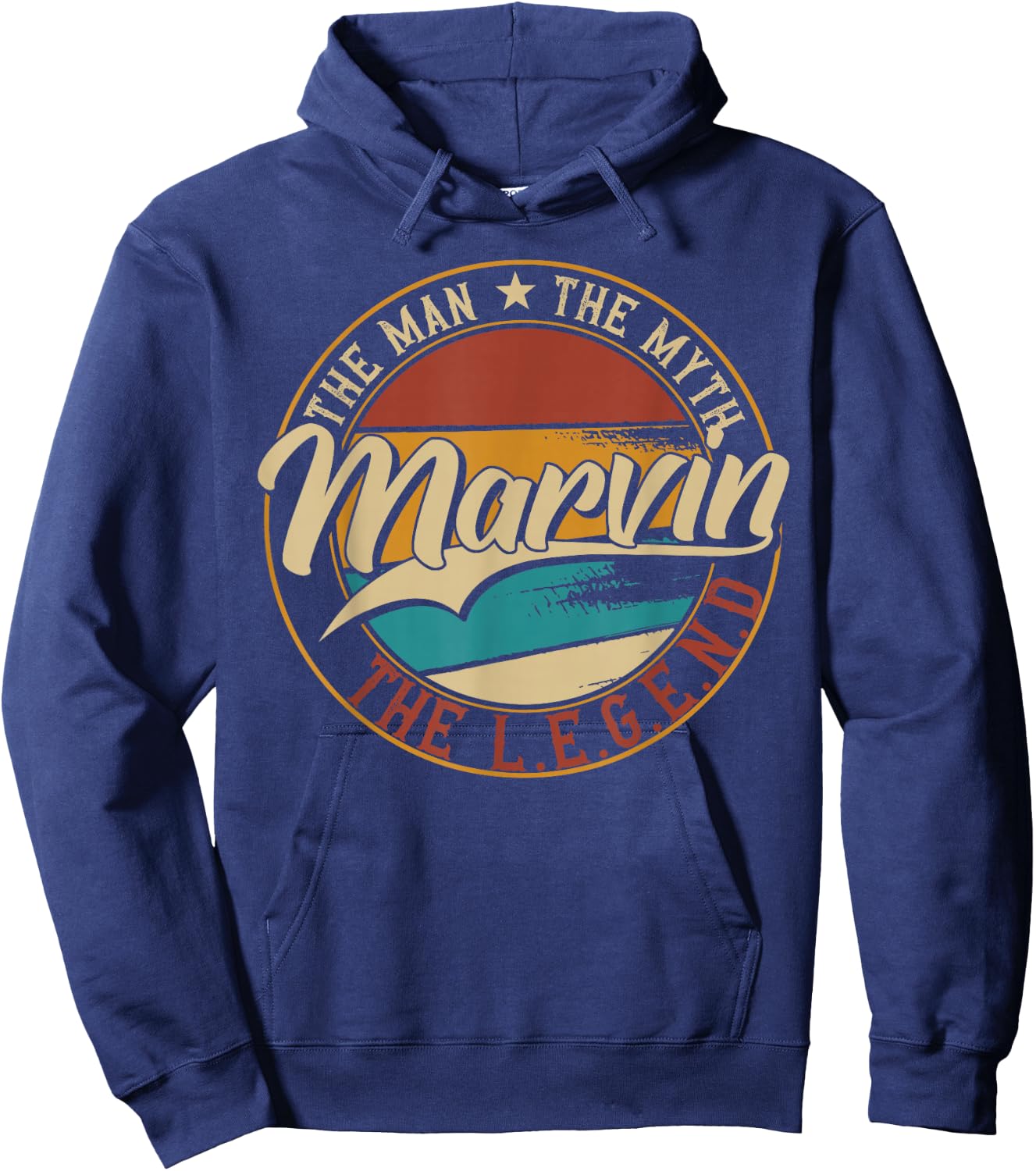 Marvin The man the myth the legend Hoodie - Hoodie | Navy