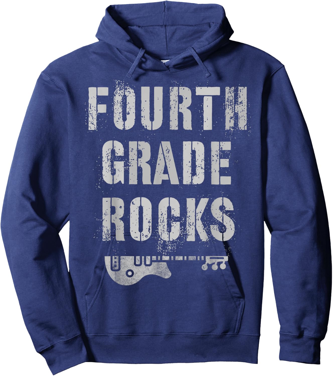 4th GRADE Rocks Teacher Rockstars I Teach Ready To Rock Hoodie - Hoodie | Navy