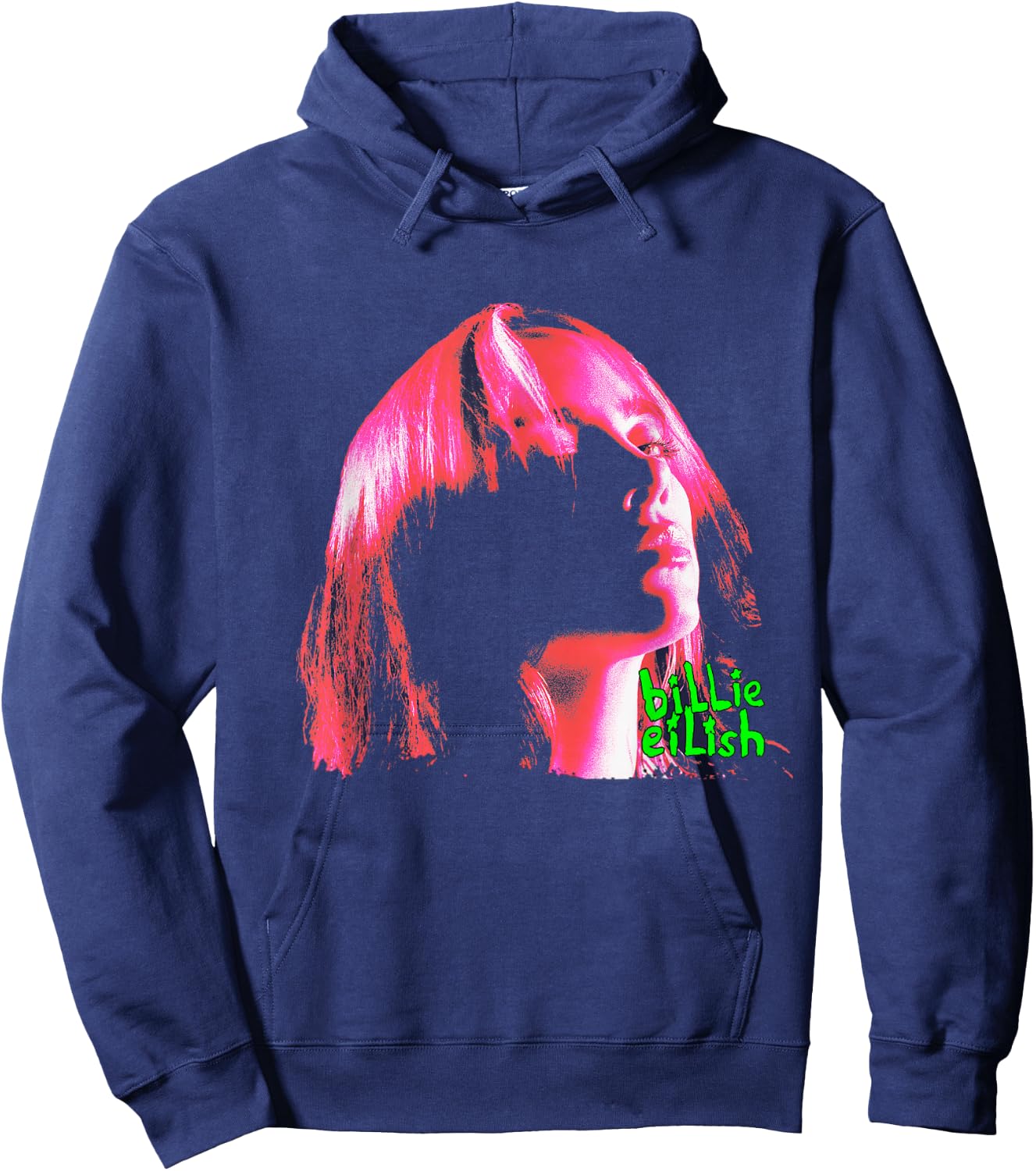 Official Billie Eilish Photographic Hoodie - Hoodie | Navy