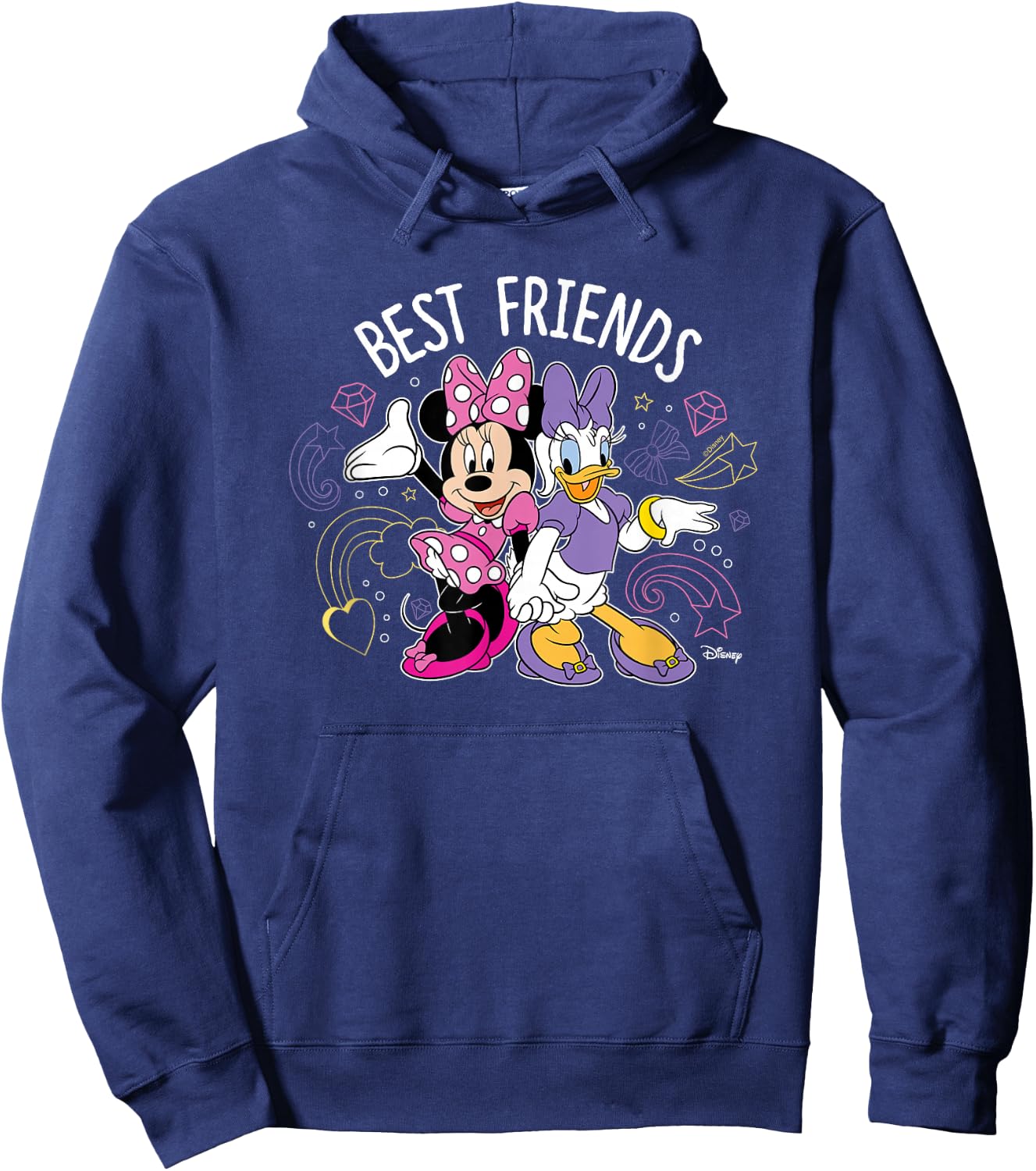 Minnie & Daisy - Bestfriends Minnie & Daisy Hoodie - Hoodie | Navy