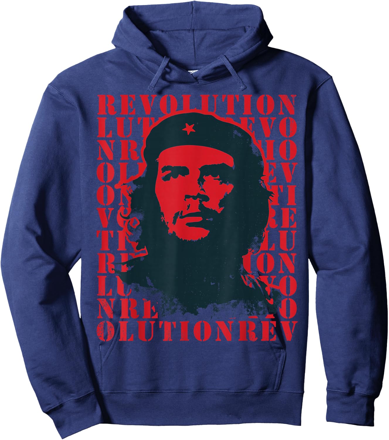Che Guevara Revolution Cuban Hispanic Heritage Month Hoodie - Hoodie | Navy