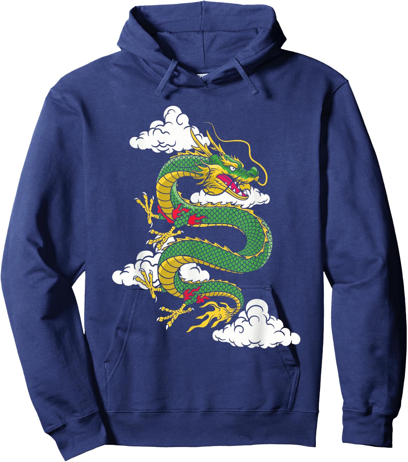 2024 Zodiac Sign Chinese Horoscope - Year of the Dragon Hoodie - Hoodie | Navy