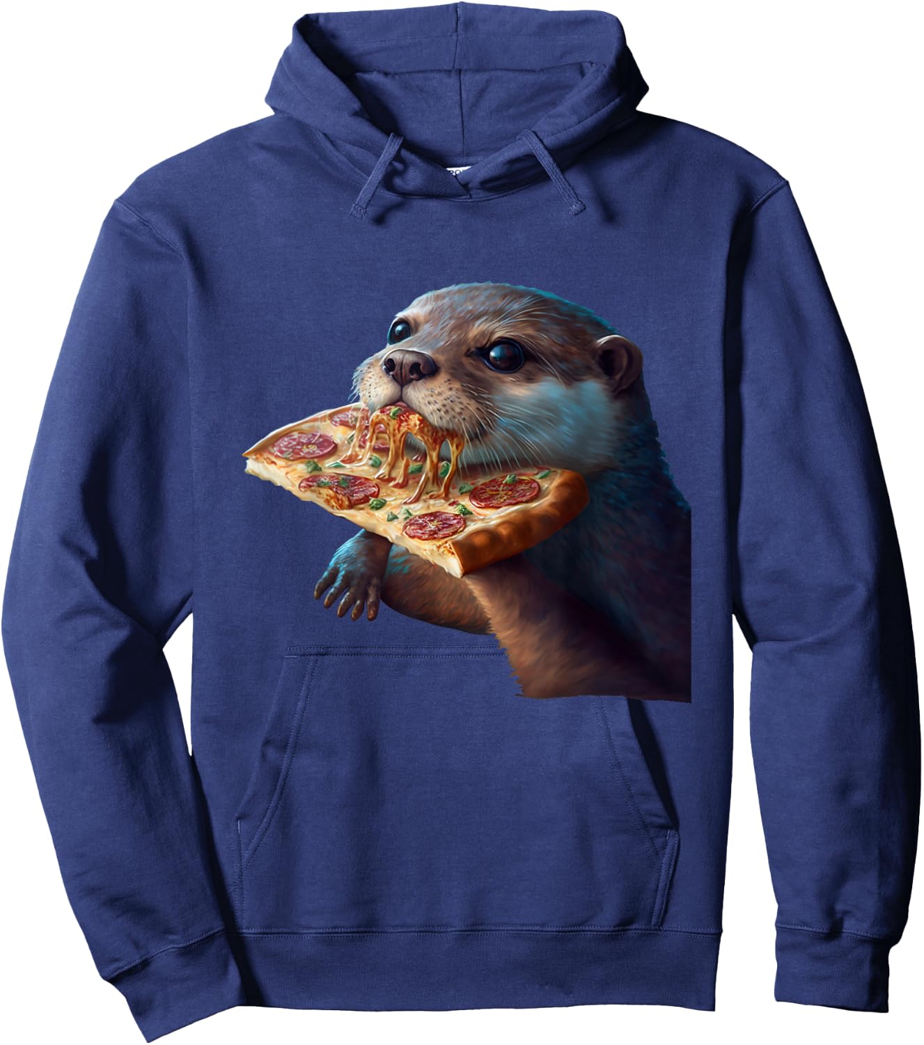 Sea Otter Lover Funny Design Hoodie - Hoodie | Navy