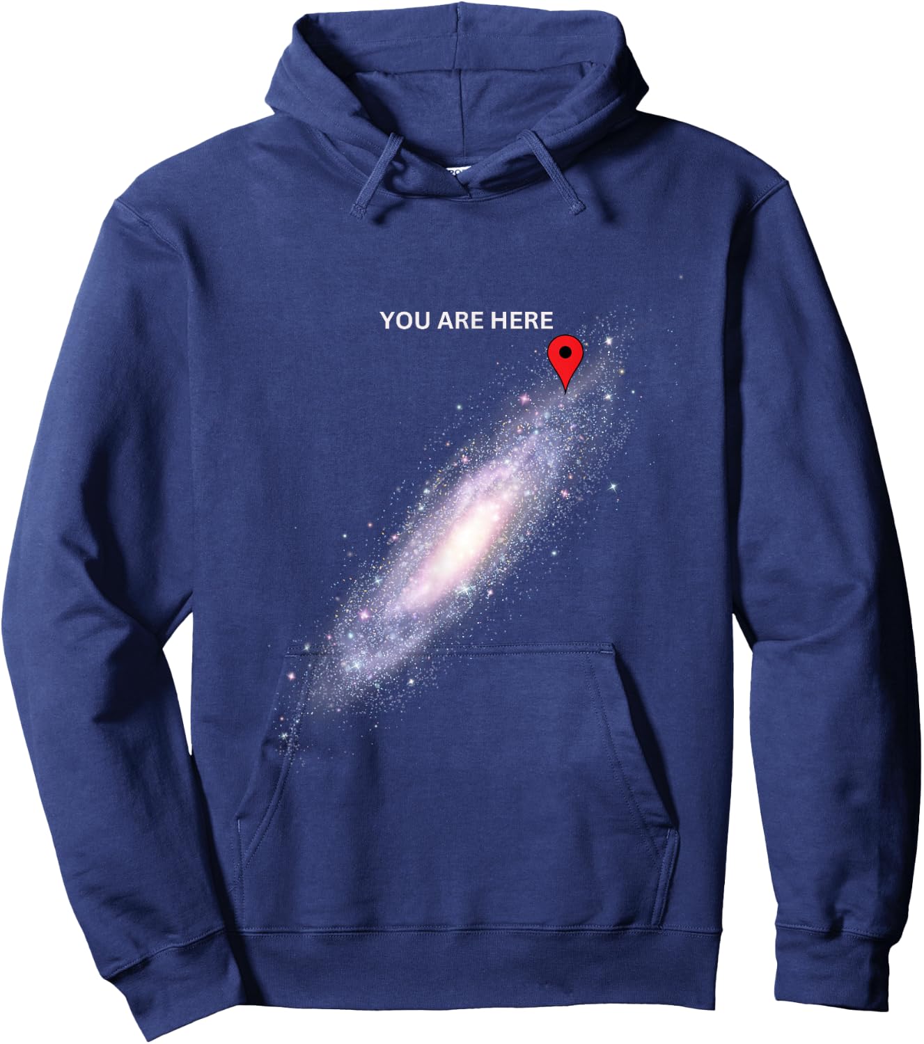 Galaxy Science Geek You are here Space Hoodie - Hoodie | Navy