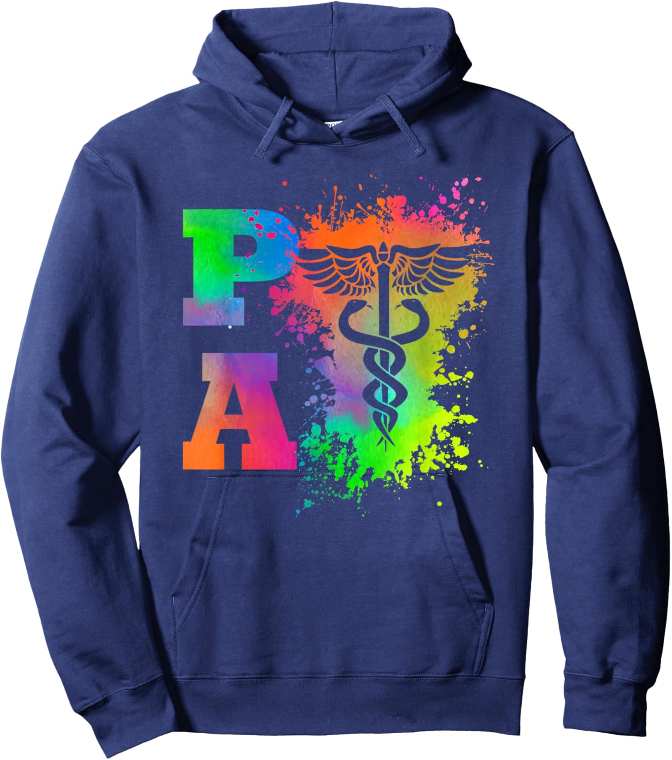 Physician Assistant Caduceus PA Hoodie - Hoodie | Navy