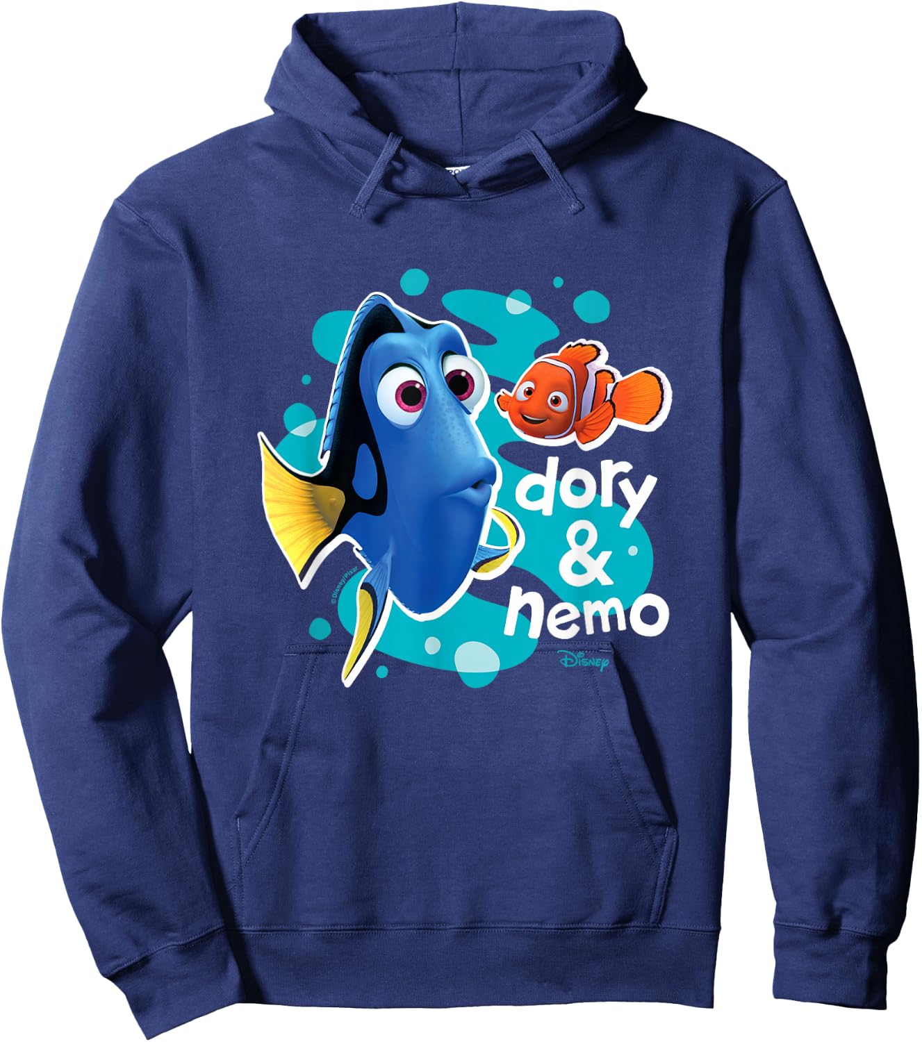 Finding Nemo - Dory and Nemo Hoodie - Hoodie | Navy