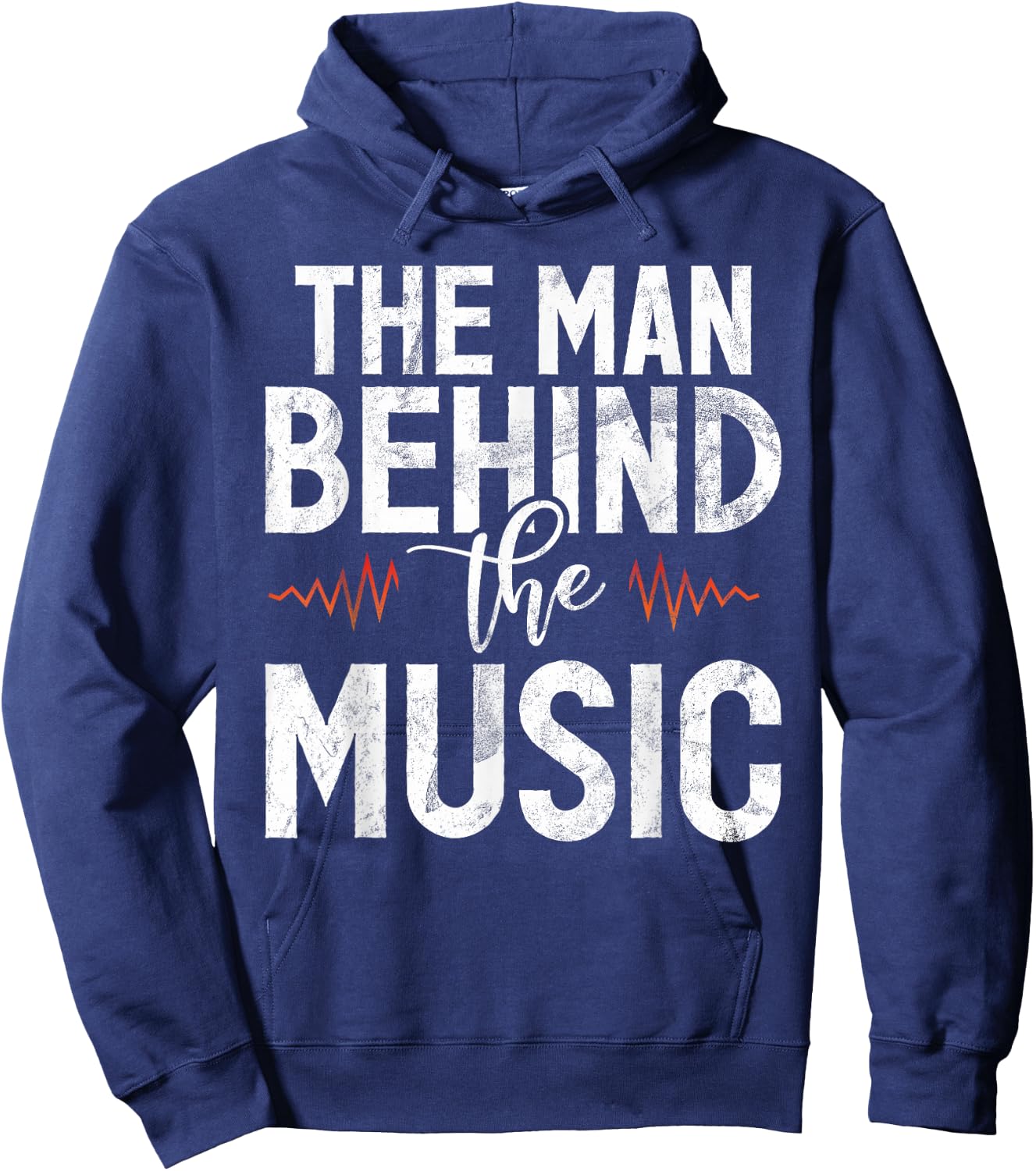 The Man behind the Music DJ Hoodie - Hoodie | Navy