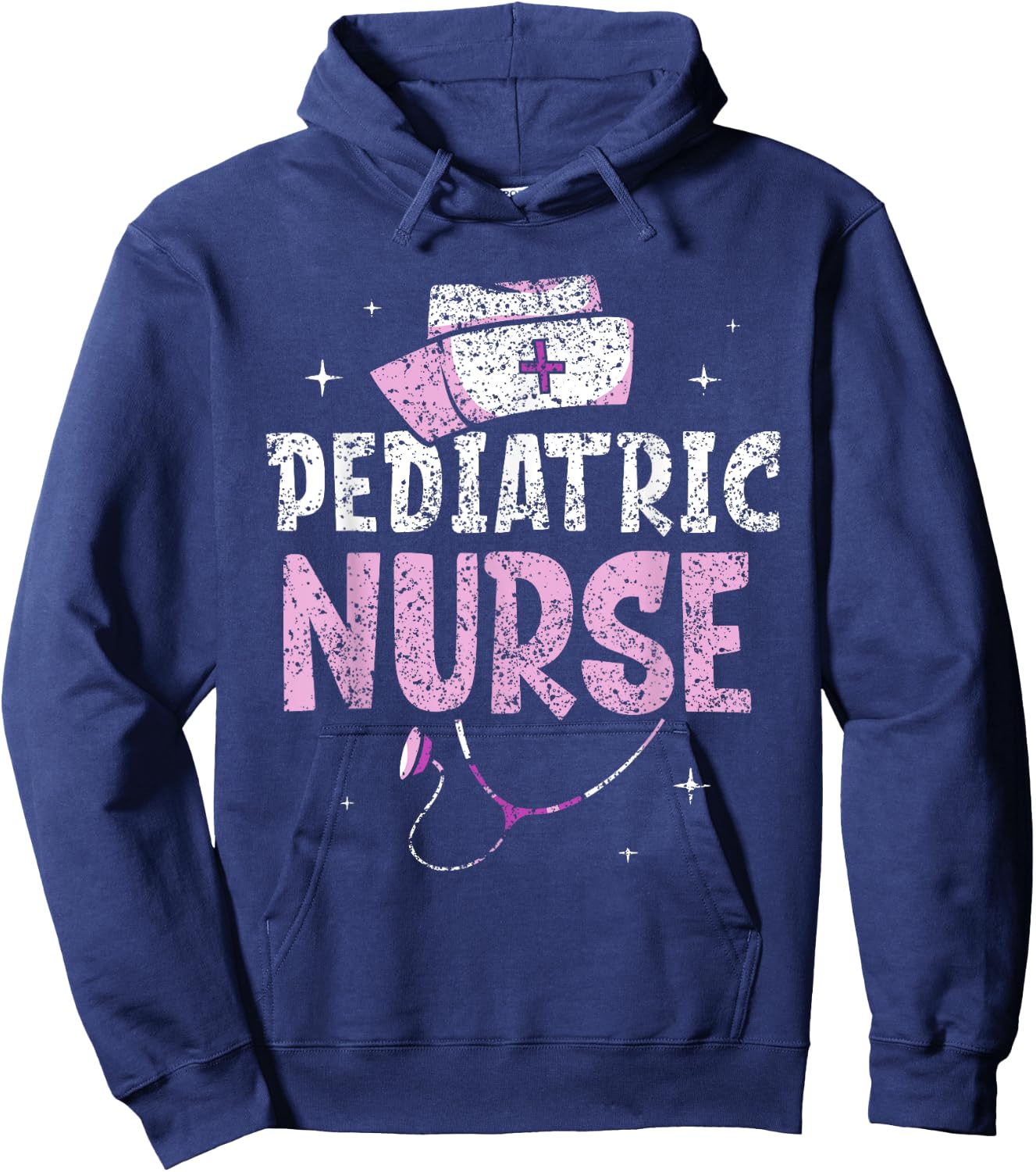 Pediatric Nurse Pediatrics Nurses Nursing Hoodie - Hoodie | Navy
