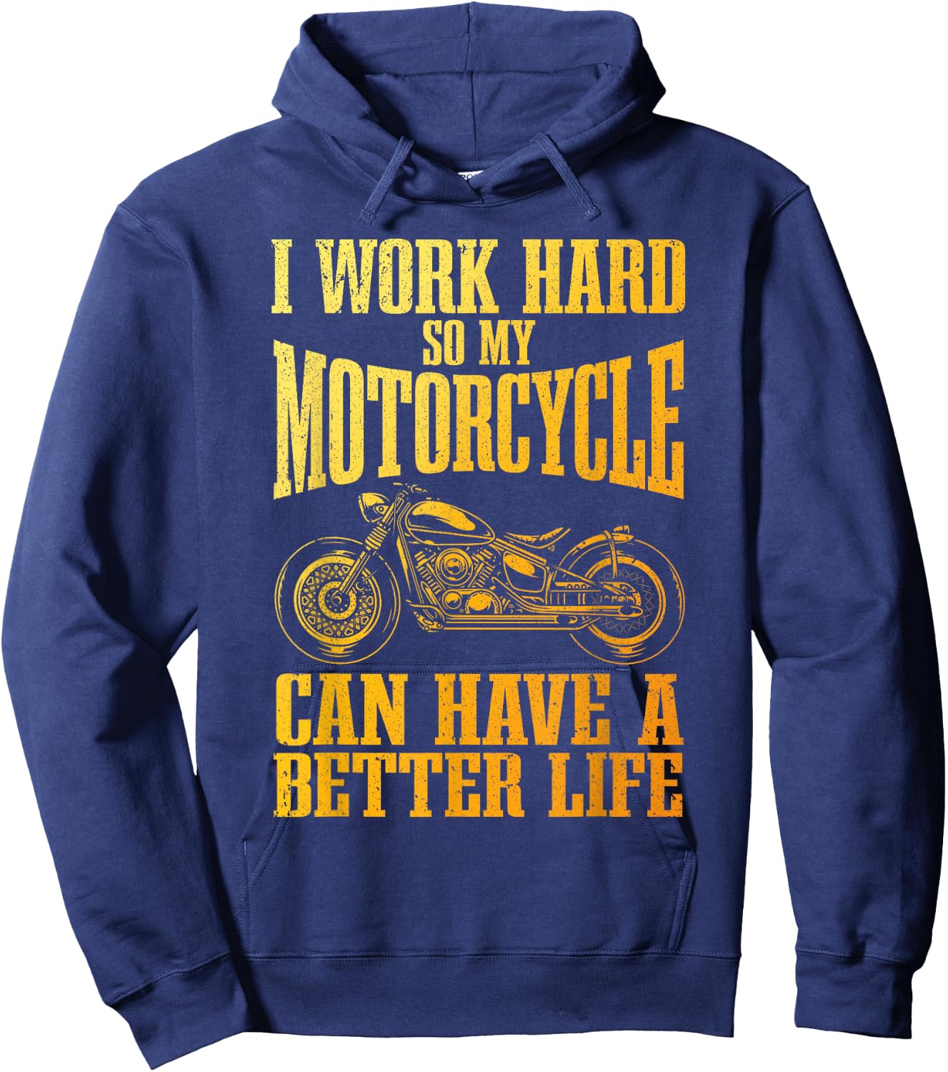 Cool Motorcycle Design Women Motorcycle Lover Rider Hoodie - Hoodie | Navy