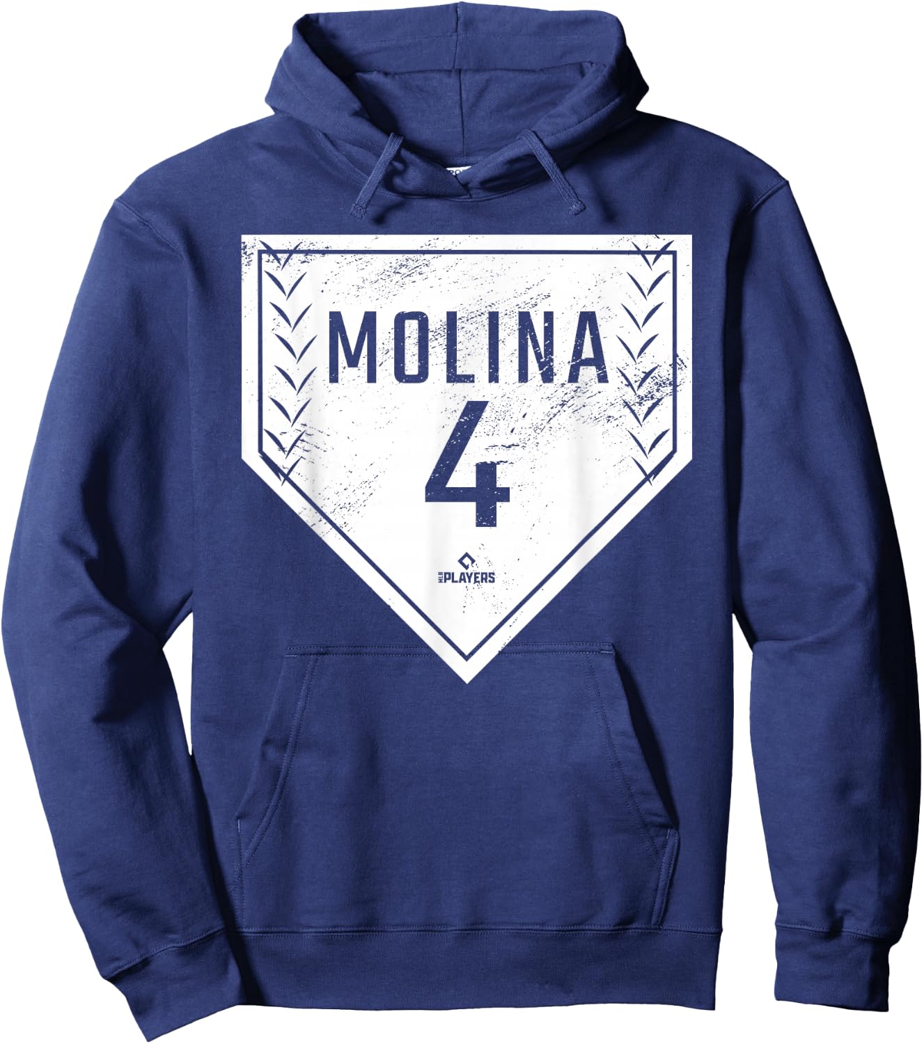 Home Plate Gameday Yadier Molina St Louis MLBPA Hoodie - Hoodie | Navy