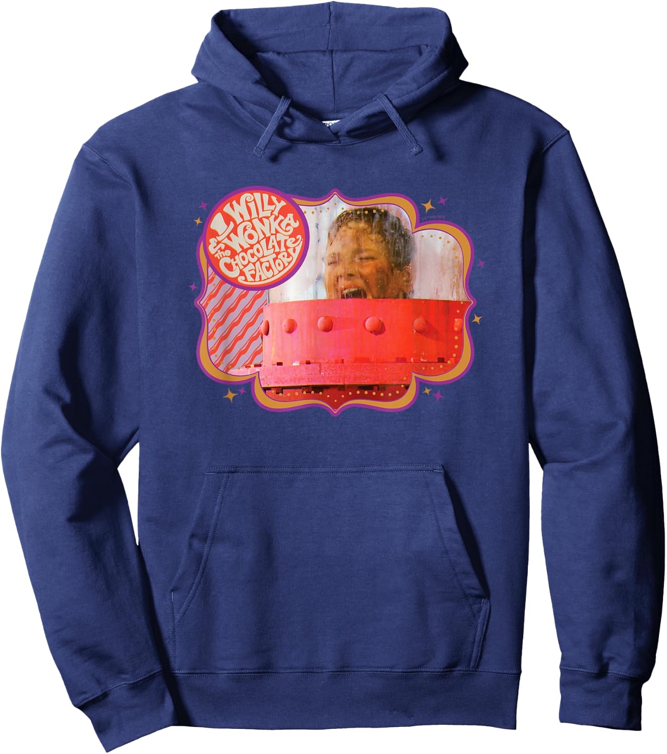 Willy Wonka & The Chocolate Factory - Augustus Gloop Hoodie - Hoodie | Navy
