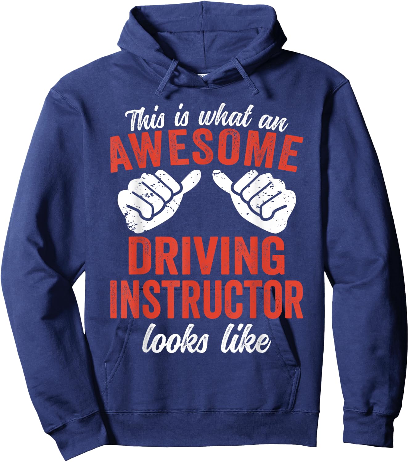 This is what an awesome Driving Instructor Hoodie - Hoodie | Navy