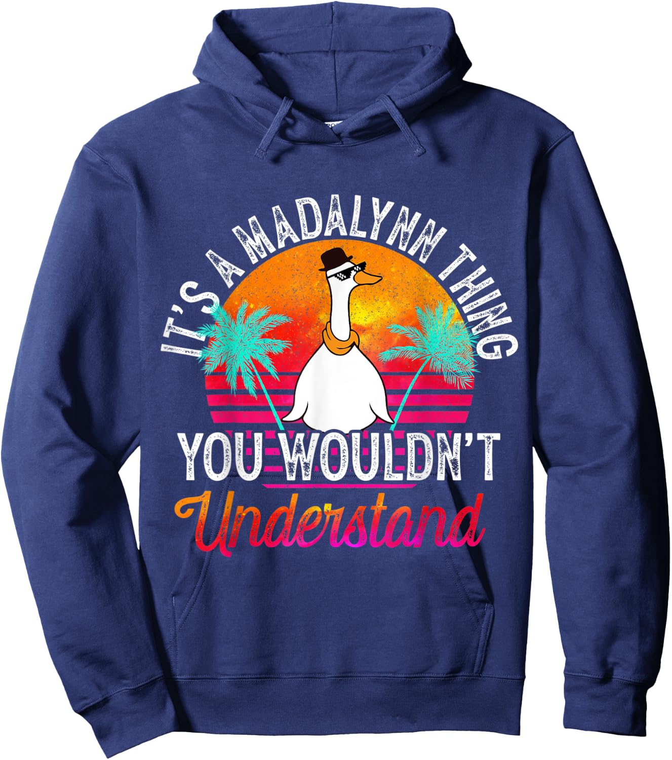 It's A Madalynn Thing You Wouldn't Understand Funny Madalynn Hoodie - Hoodie | Navy