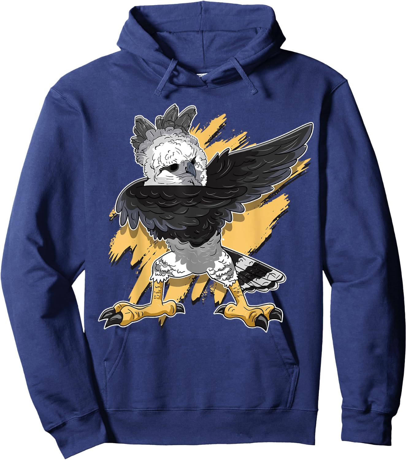 Harpy Eagle Dab Raptor Bird Lover Dabbing Harpy Eagle Hoodie - Hoodie | Navy