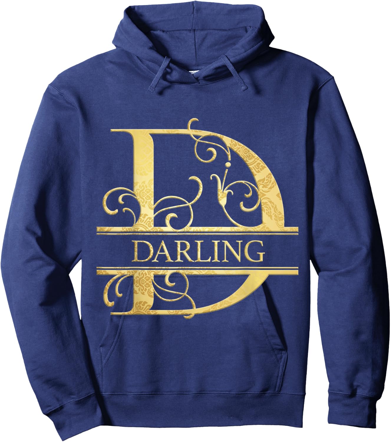 Darling Name Hoodie - Hoodie | Navy