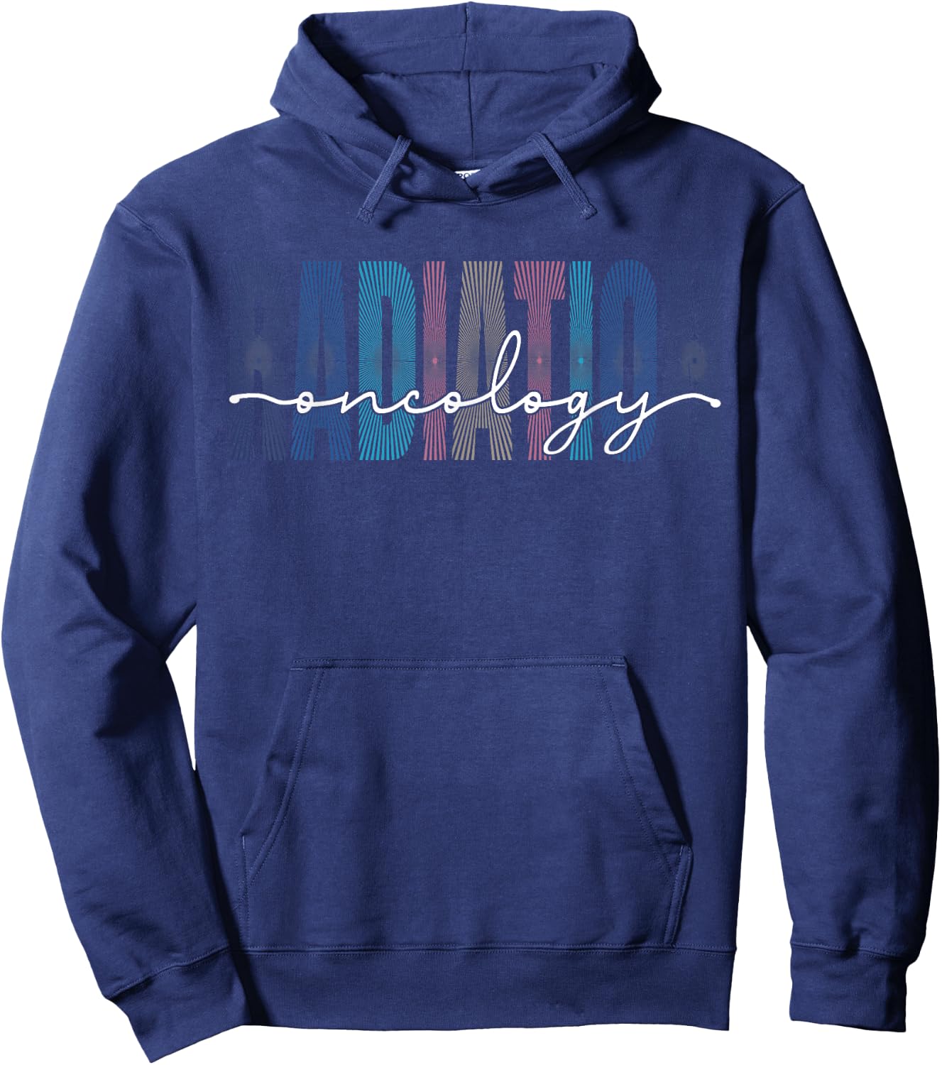 Radiation Oncology Nurse Funny Radiation Therapist Hoodie - Hoodie | Navy