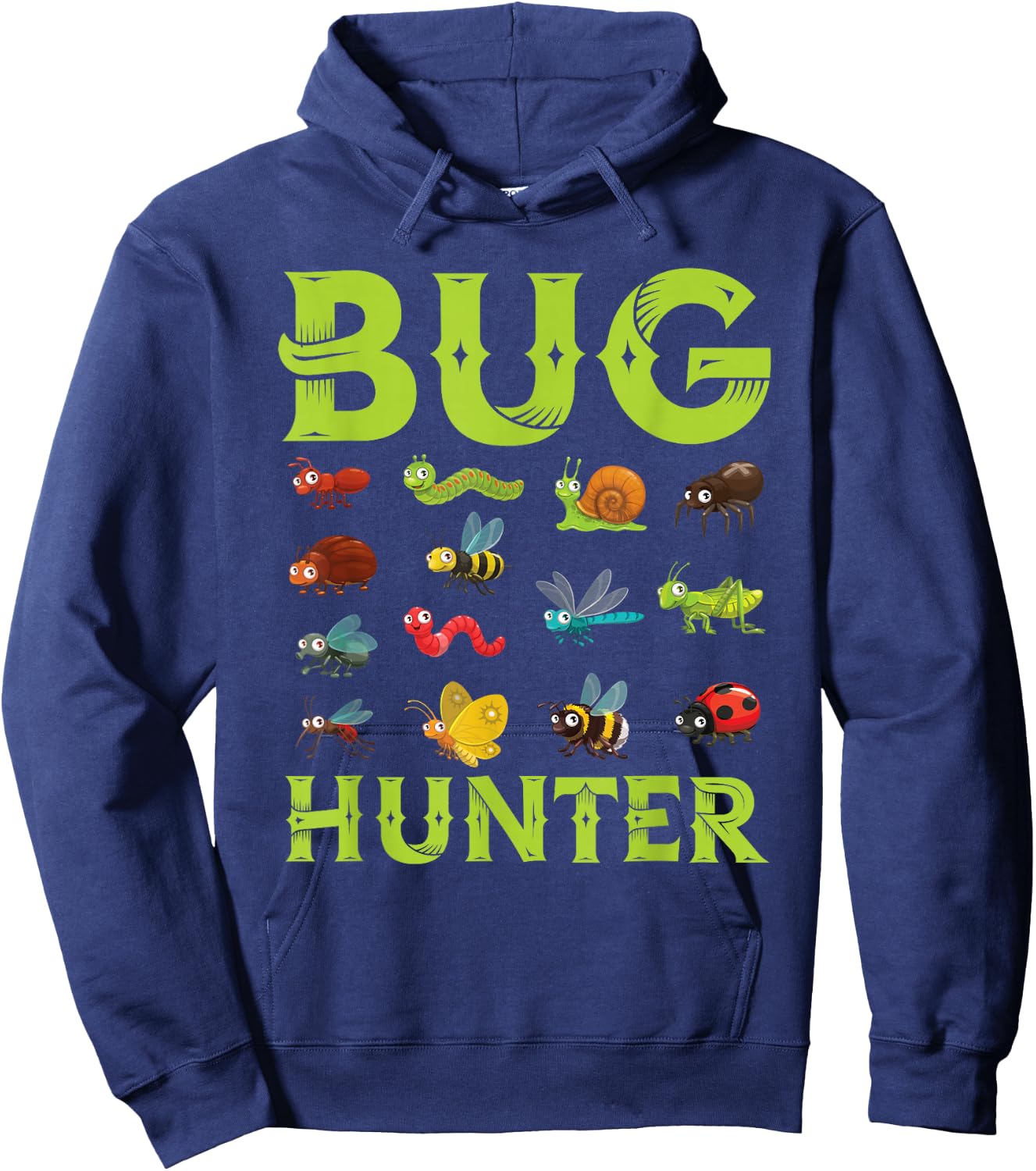 Bug Lover Insects Entomologist Boys Girls Biologist Hoodie - Hoodie | Navy