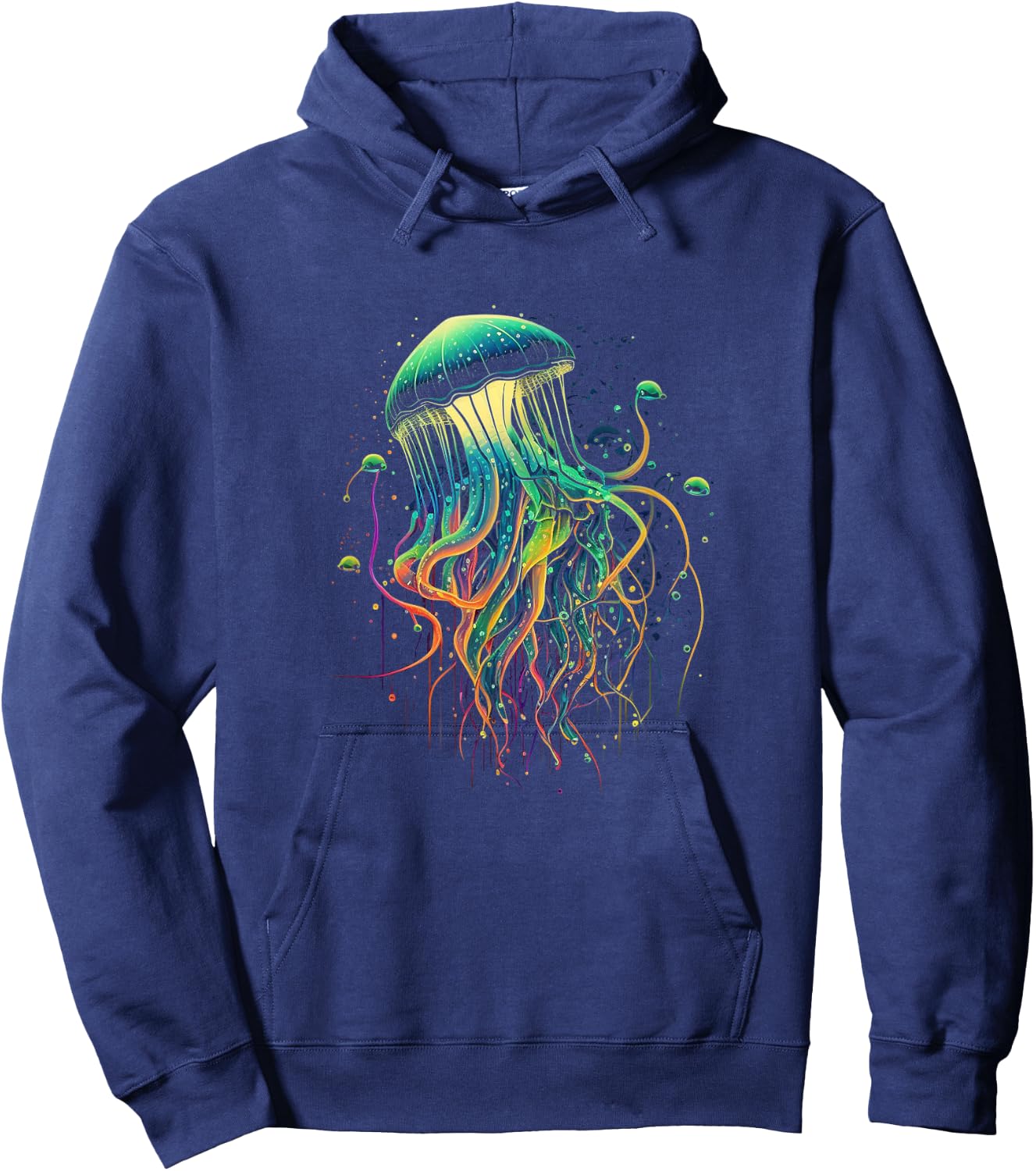 Jellyfish Ocean Animal Scuba Diving Jelly Fish Hoodie - Hoodie | Navy