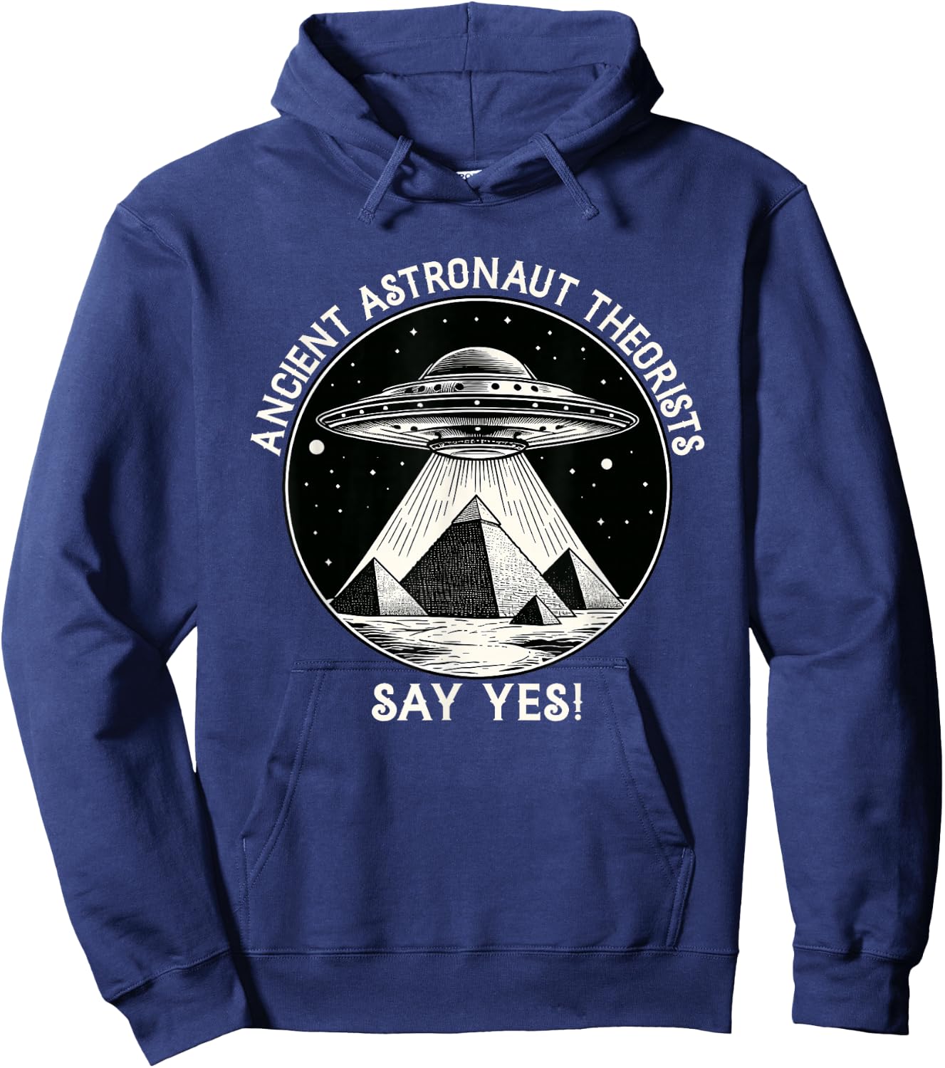 Ancient Astronaut Theorists Flying saucer - Aliens Hoodie - Hoodie | Navy