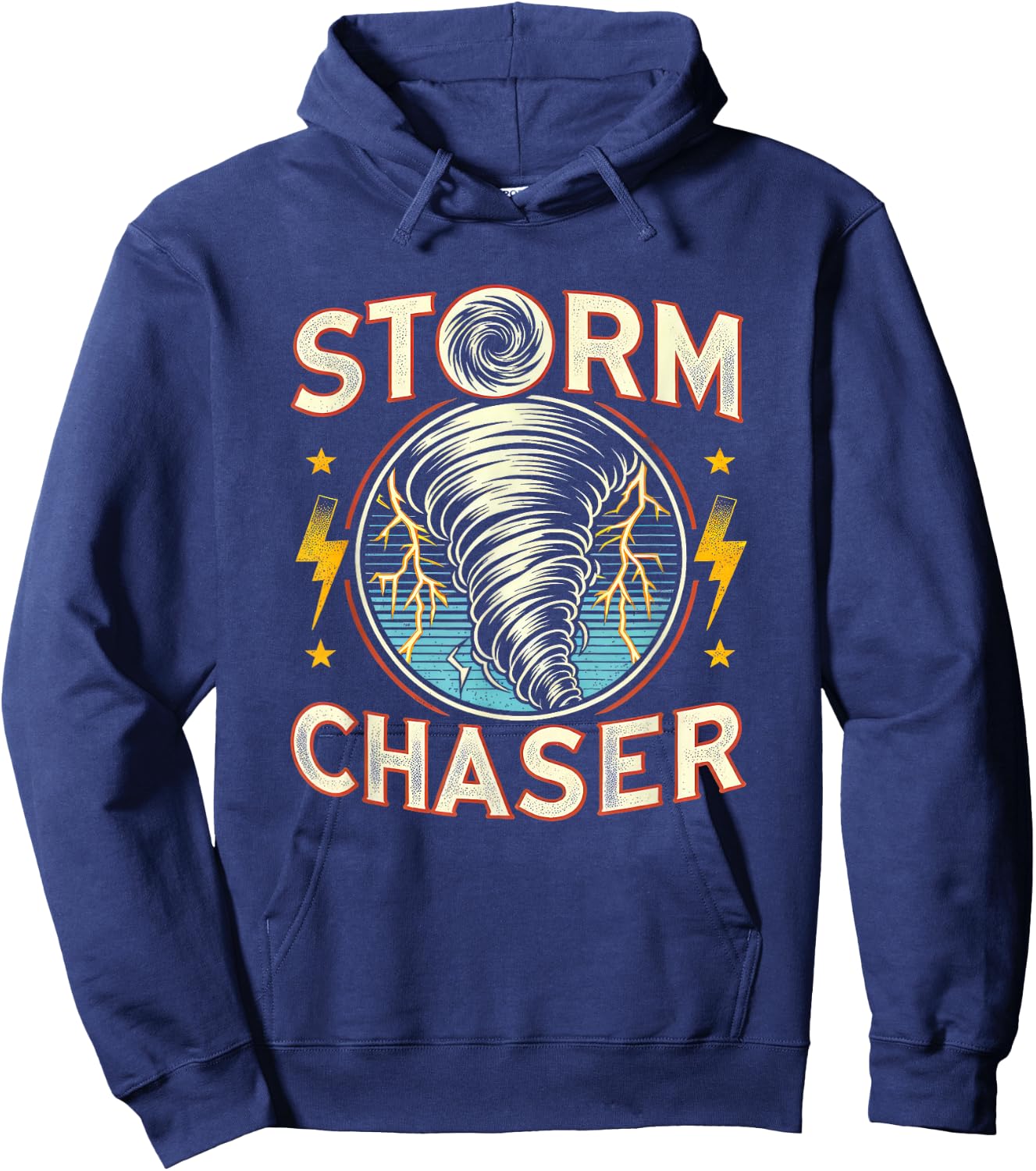 Storm Chaser Storm Chasing Tornado Meteorology Hoodie - Hoodie | Navy
