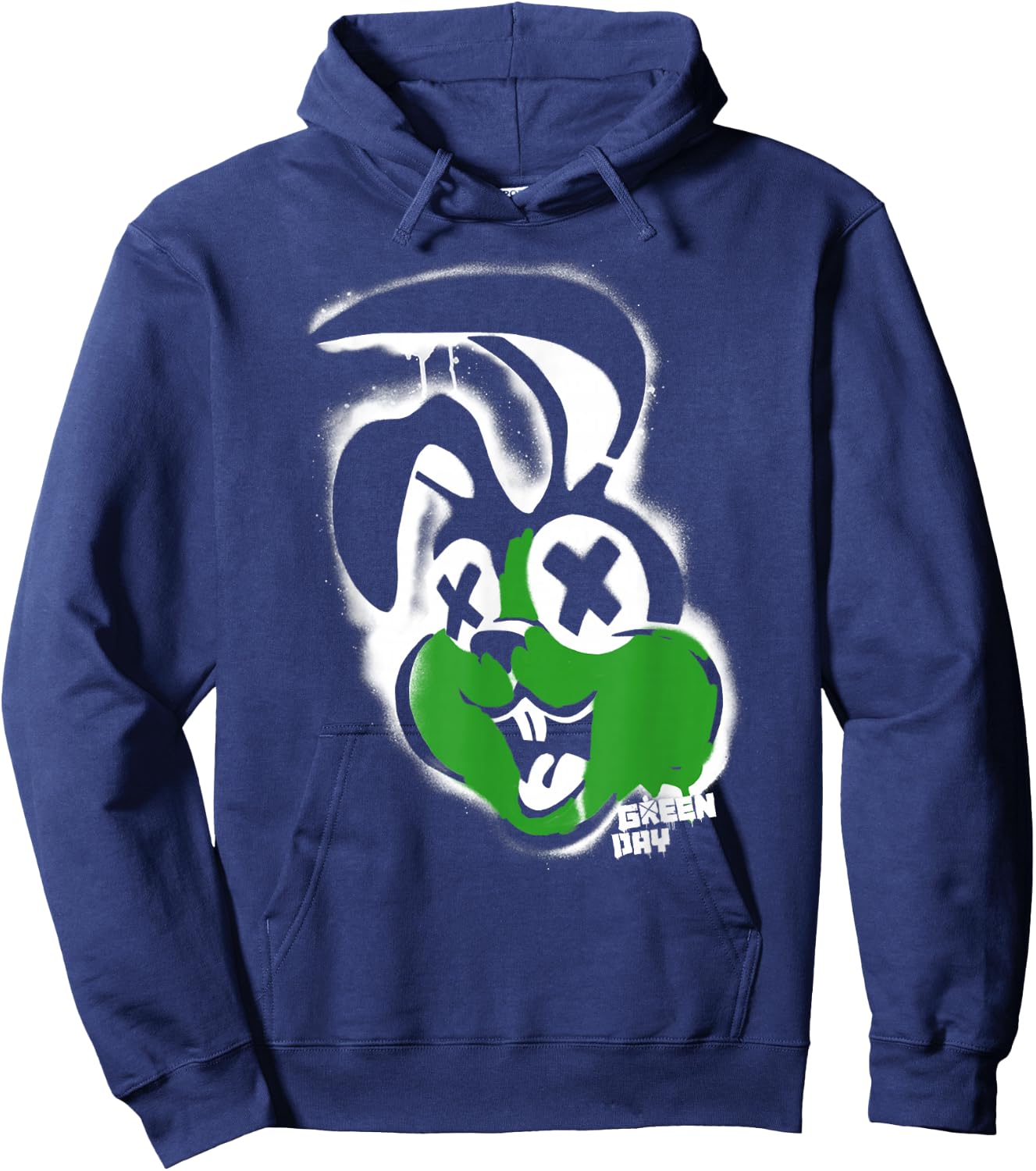 Green Day Awesome Bunny Hoodie - Hoodie | Navy