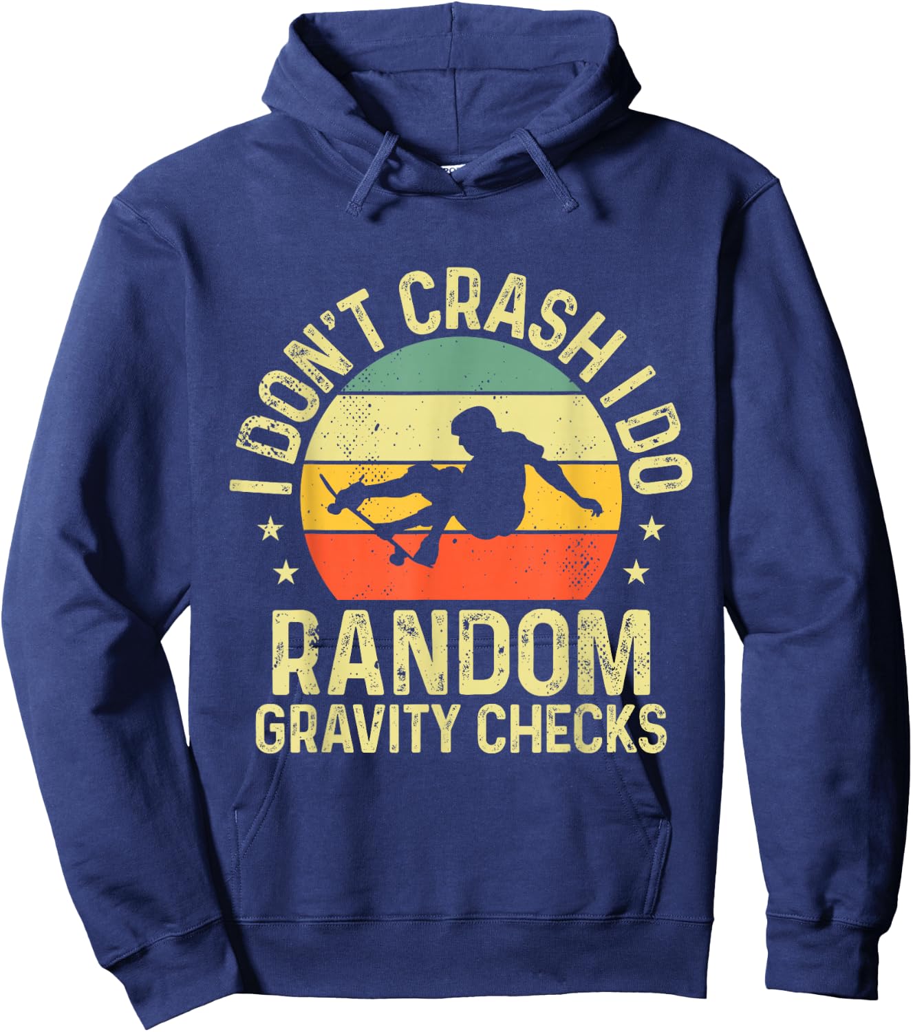 Cool Skateboard Art Women Skateboarding Skate Board Hoodie - Hoodie | Navy