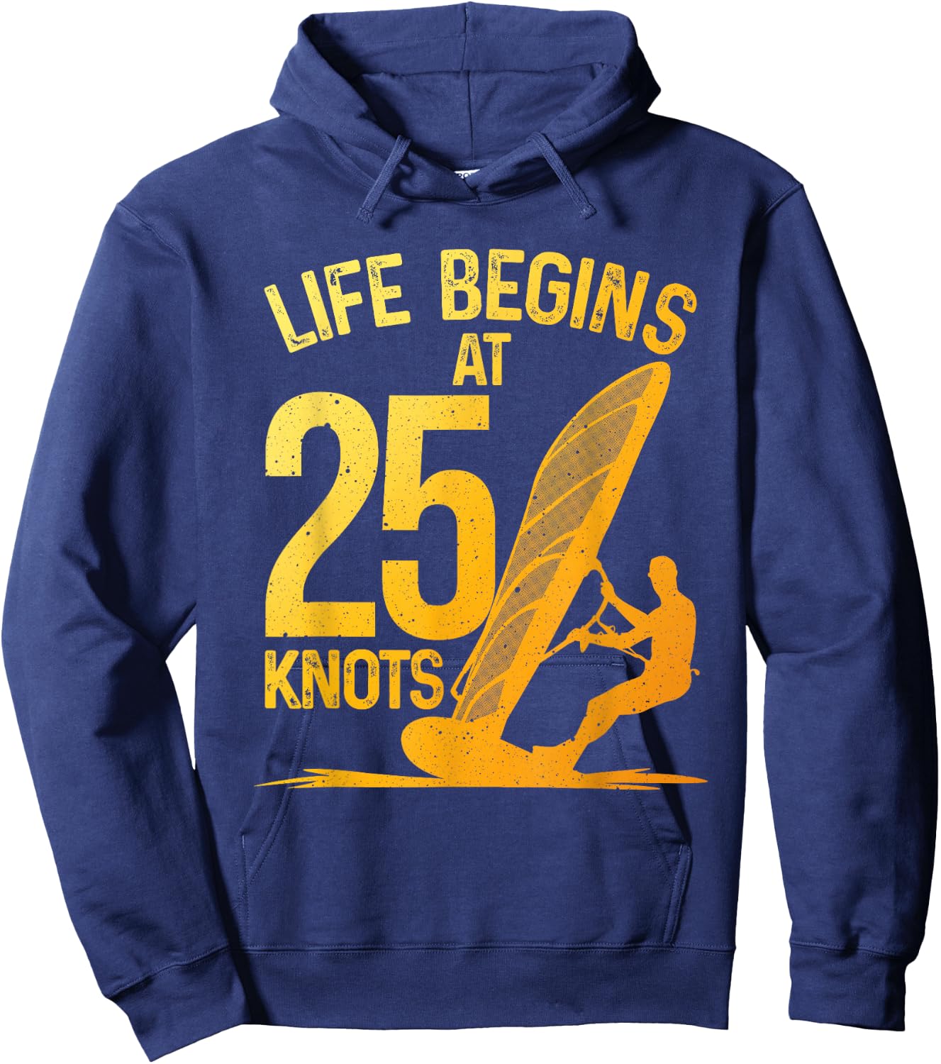 Funny Windsurfing Art Women Wind Surfing Windsurfer Hoodie - Hoodie | Navy