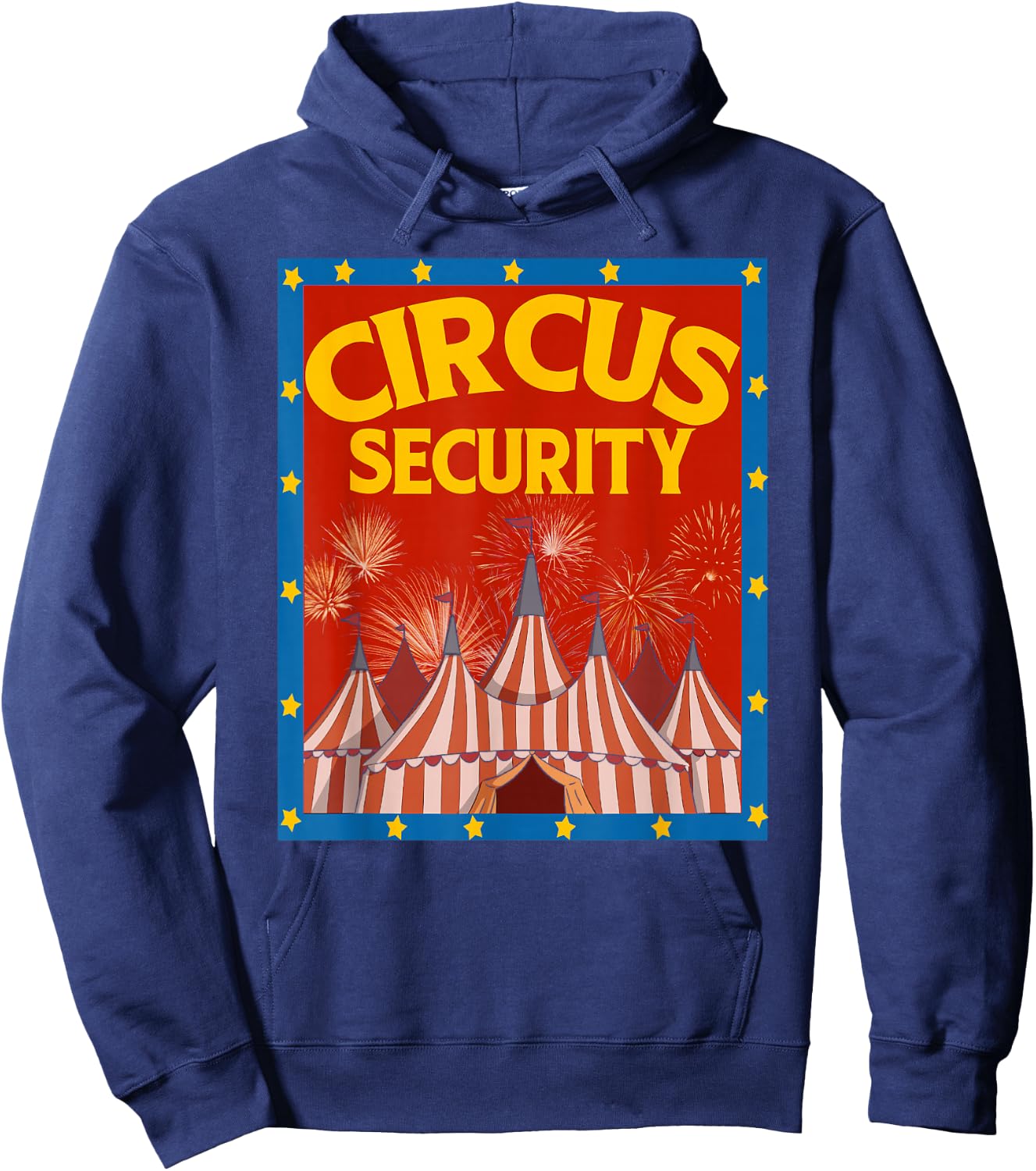 Circus Party Gift Acrobat Funny Clown Lion Fire Ring Hoodie - Hoodie | Navy